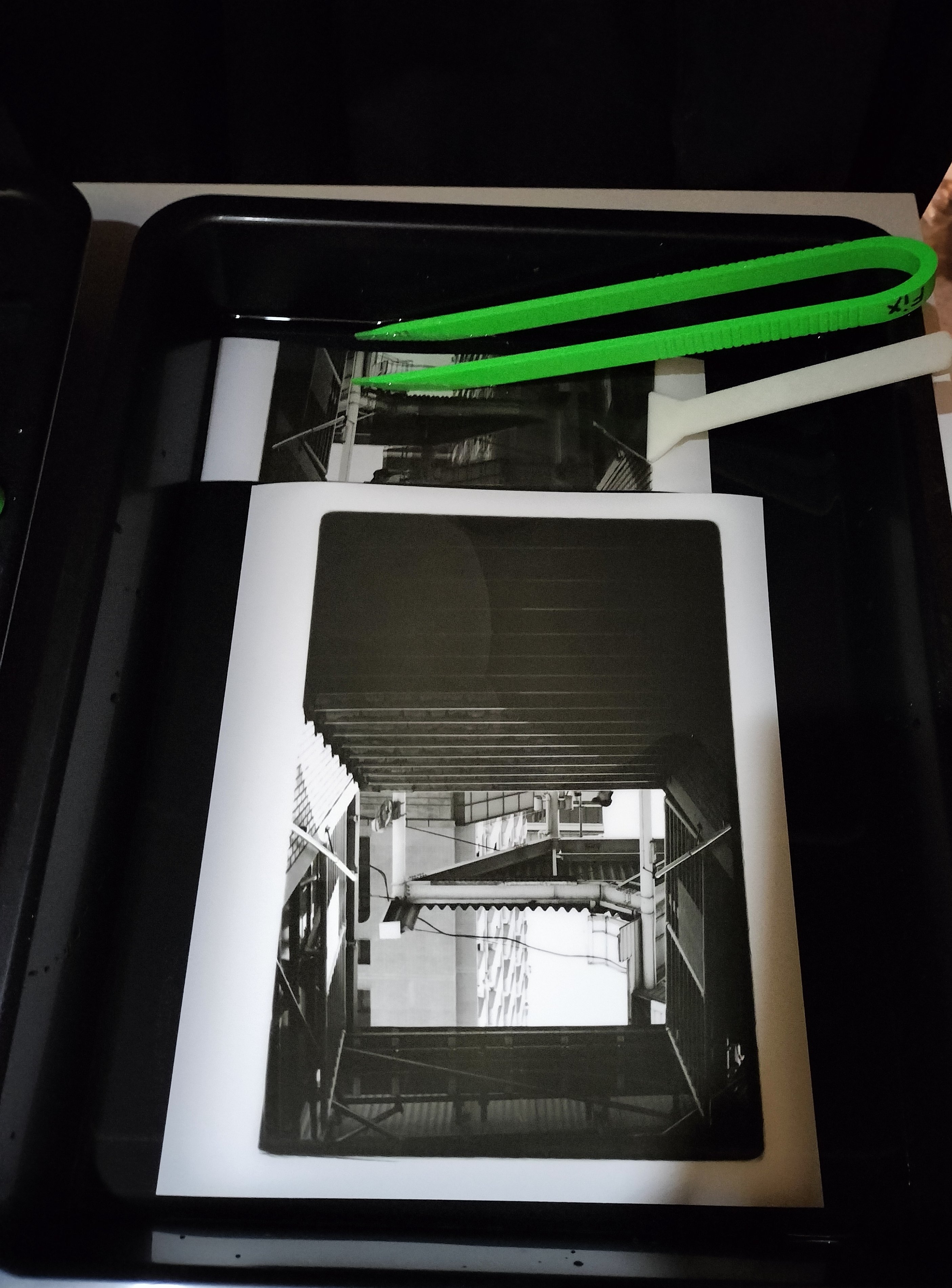 今日の銀塩プリント作業｜Prepare Office