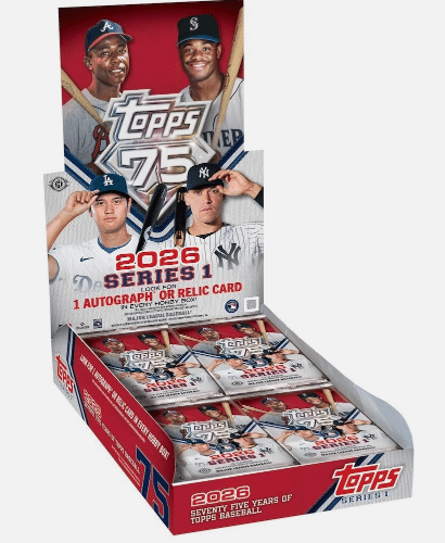 2026 Topps Series 1 Baseball 徹底解説｜Topps 75周年記念フラッグ