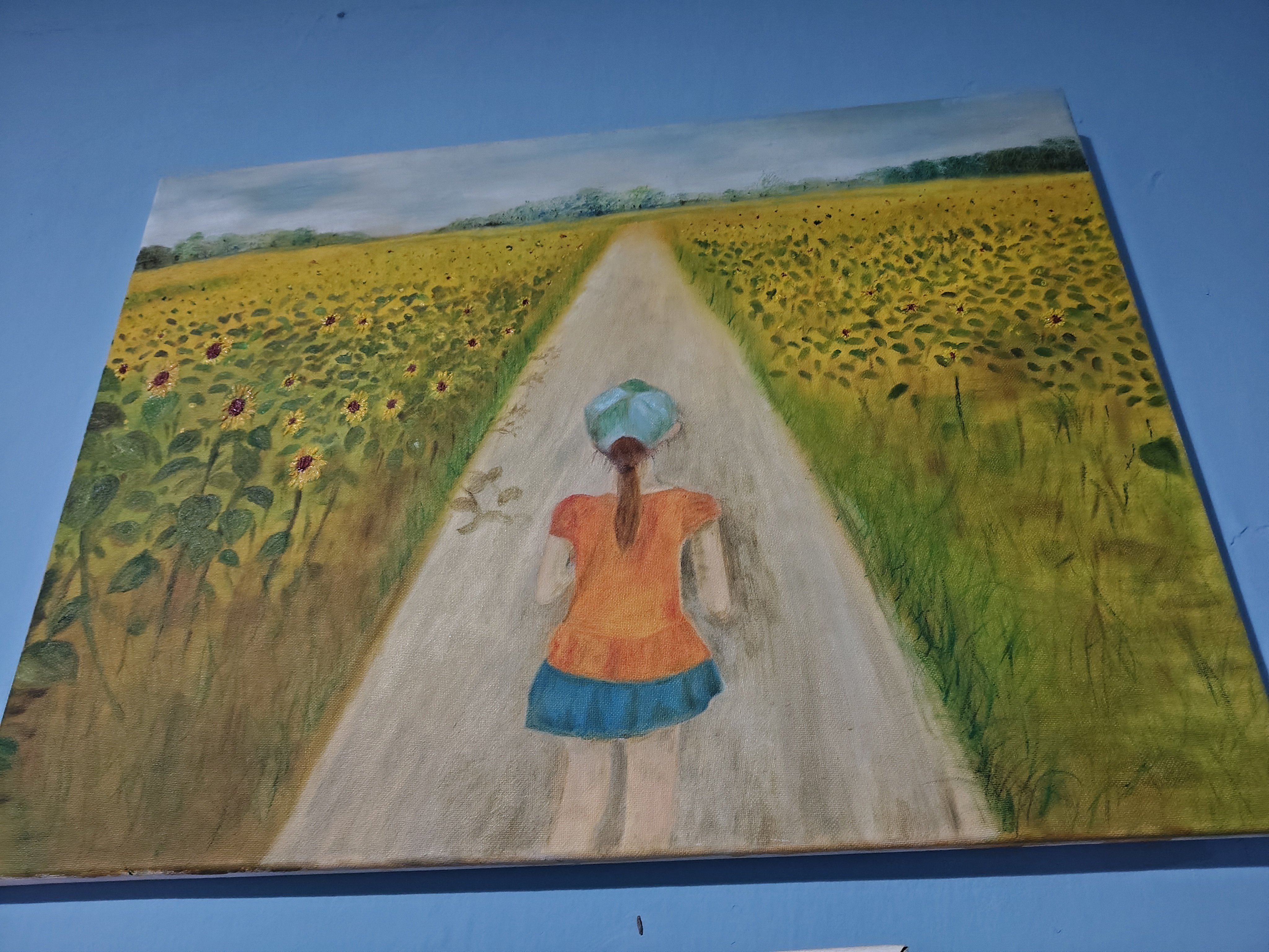 メルヘンっぽい油絵 （通算10枚目）｜香