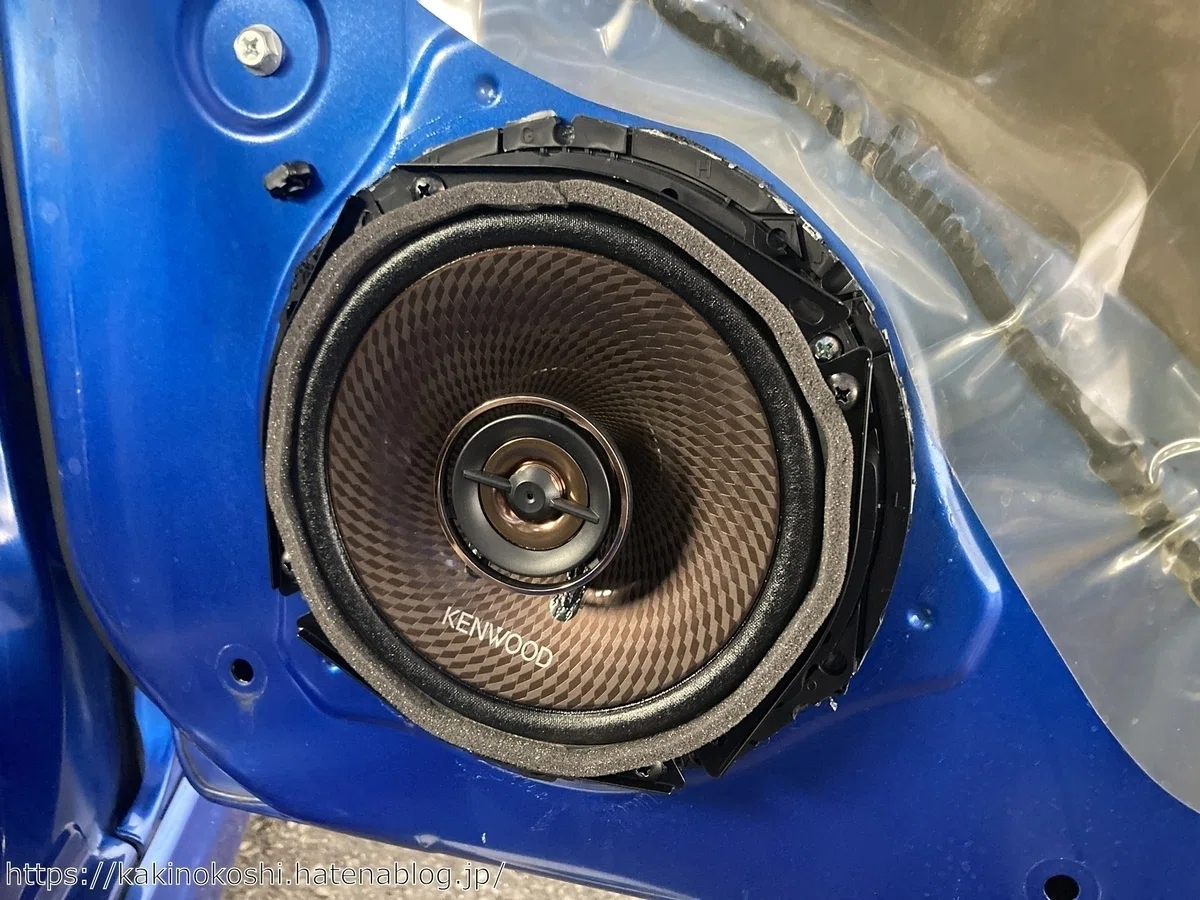 ワゴンR（MH23S）のスピーカー交換に挑戦【KENWOOD KFC-RS175