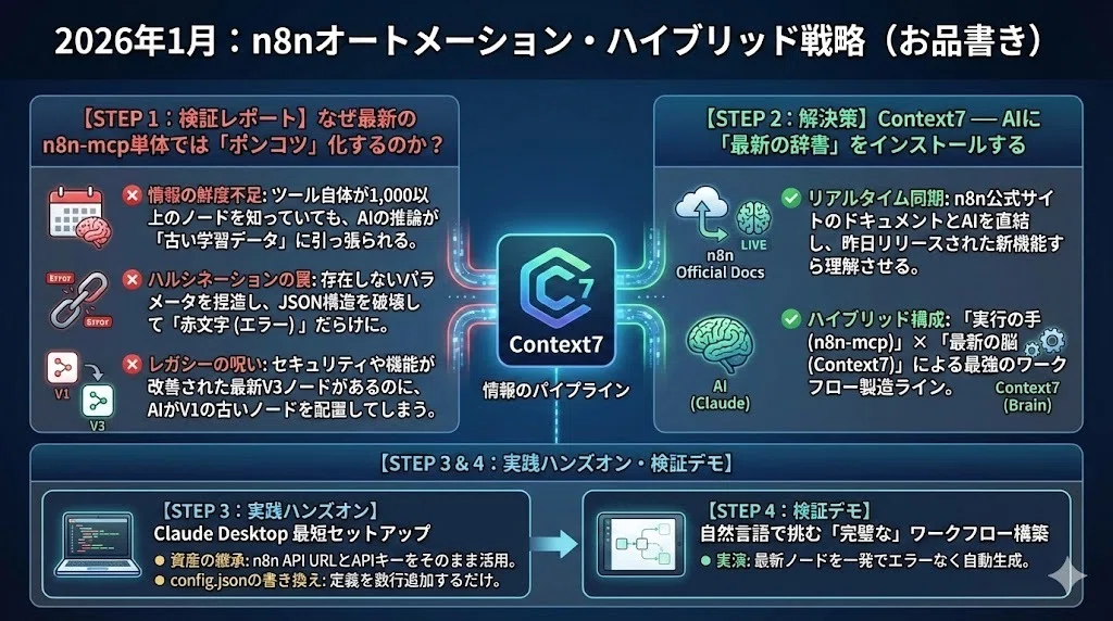 [n8n x MCP] Why n8n-mcp becomes unreliable and the 'Ultimate Automation ...