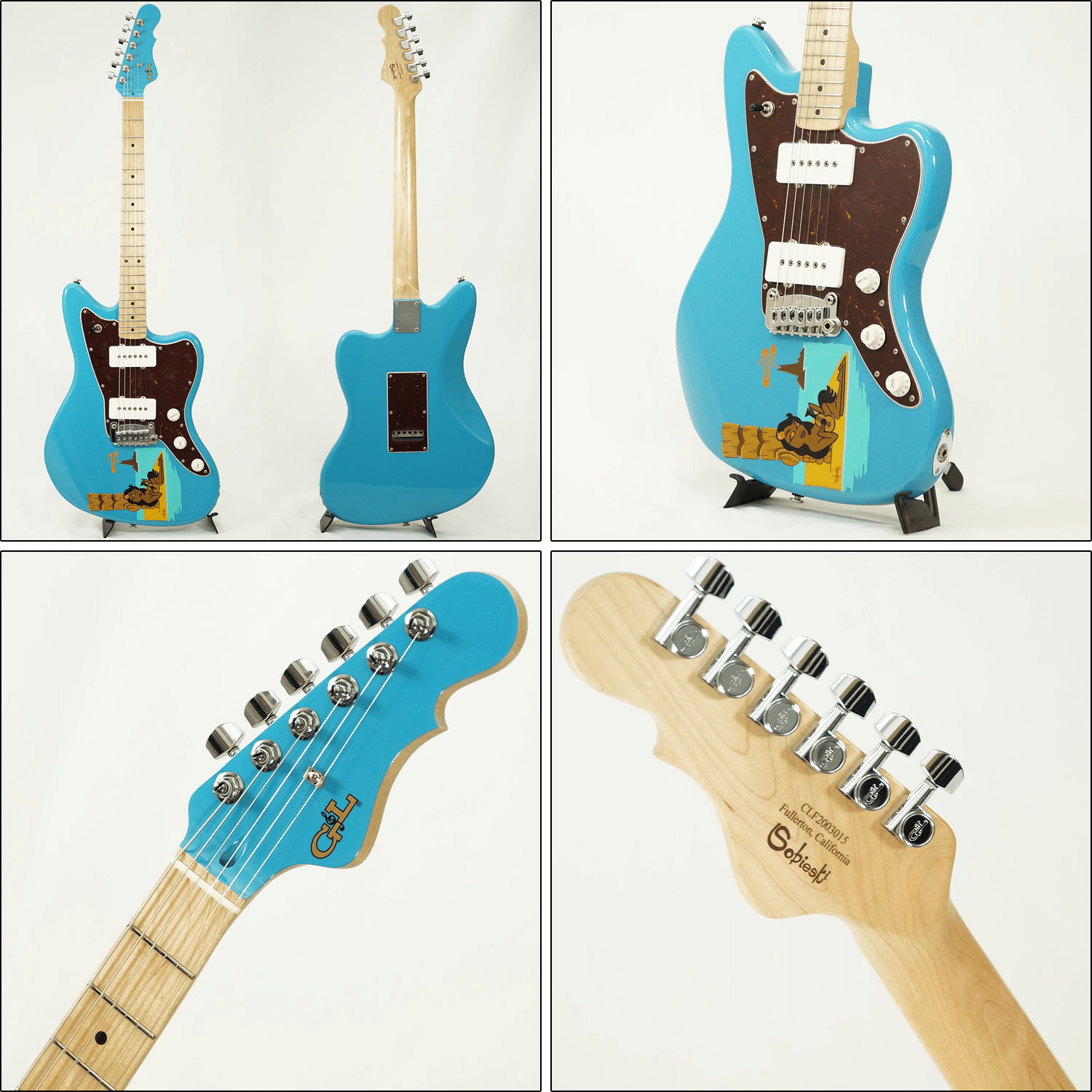 G&L Doheny Tribute　チョコミントカラー！ 超美品 G&L流オフセットボディー「DOHENY」のUSA製特別限定モデルをスペシャル