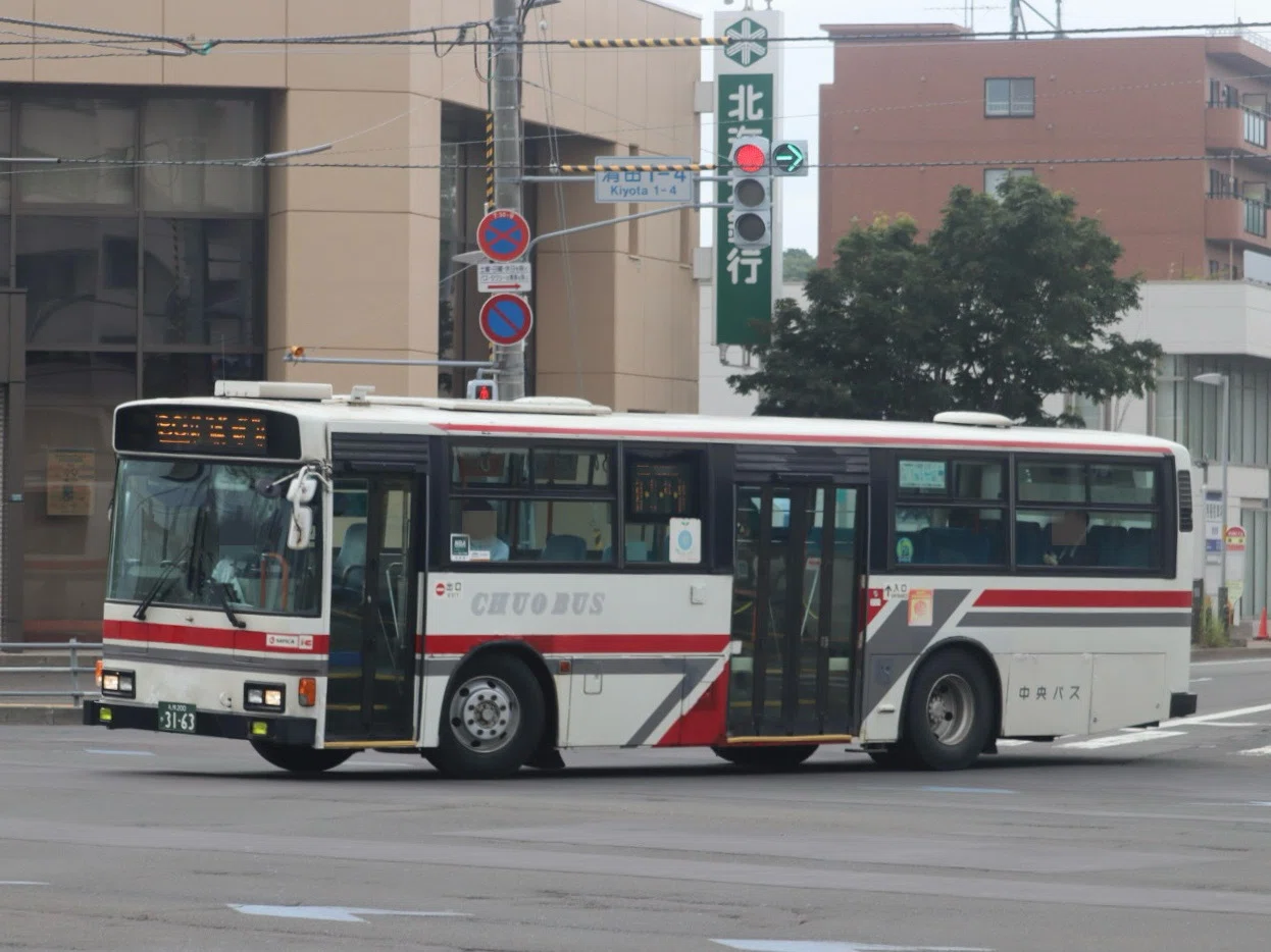 北海道中央バス 札幌200か3163(除籍済)｜い る