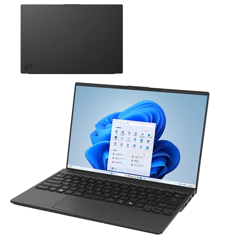 富士通 14.0 型ワイド超軽量モバイルノート FMV UX-K3 FMVUXSK3BA 完全