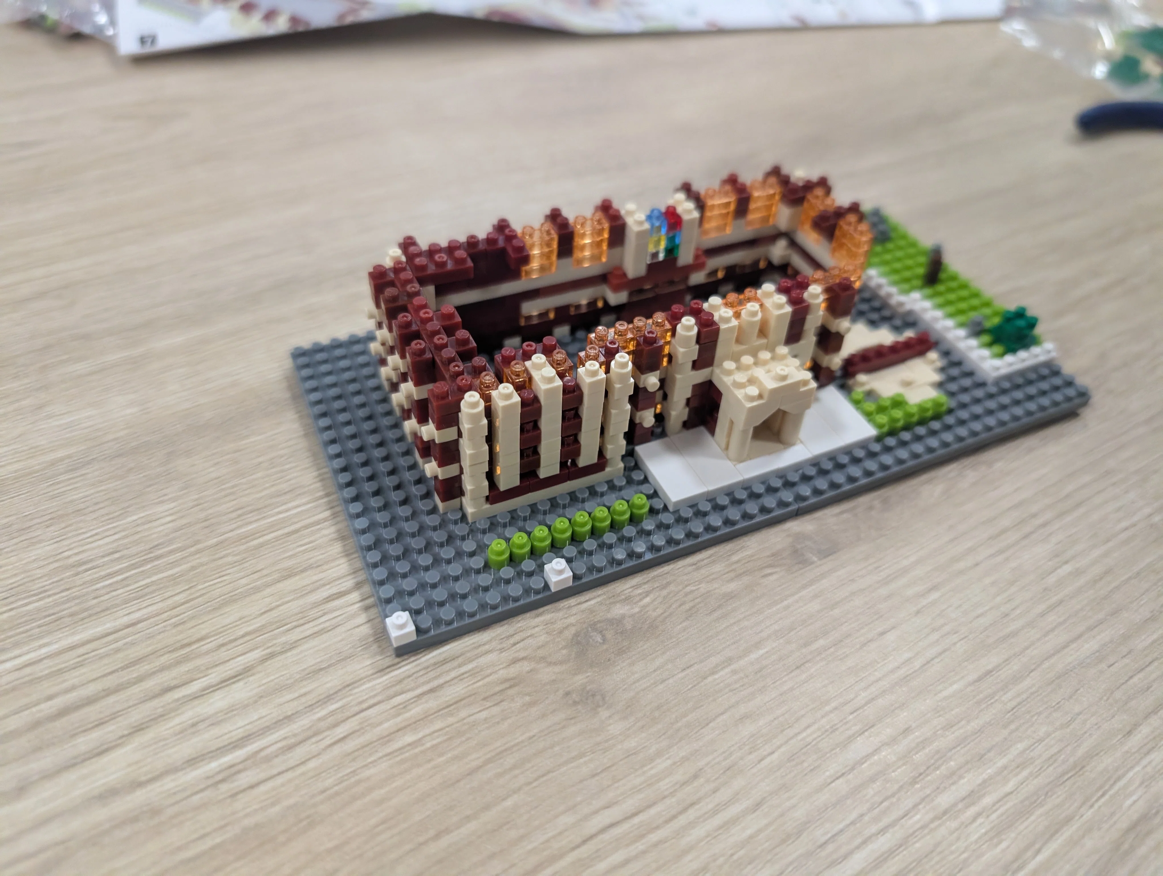 ナノブロック　990pcs 慶應義塾図書館旧館 慶應義塾図書館旧館を再現!?慶應義塾オリジナルnanoblockを組み立てて