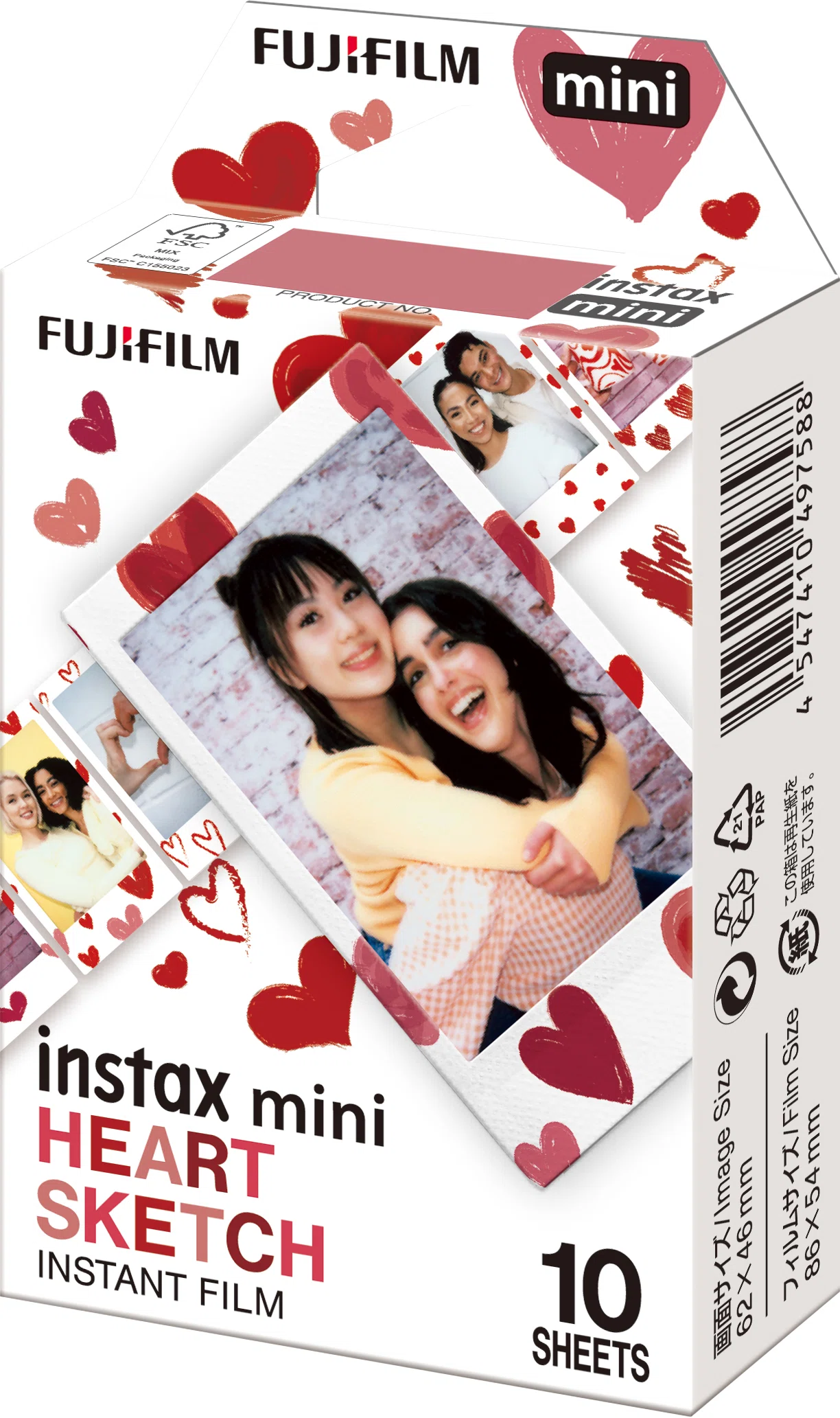 富士フイルム FUJIFILM チェキ インスタントフィルム カラー instax