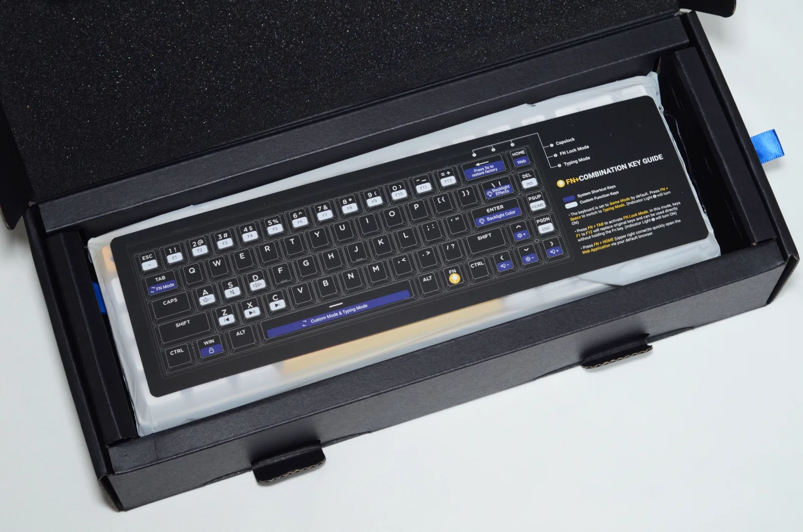 Syntech CHRONOS 68 アルミニウム筐体 ラピトリキーボード Syntech