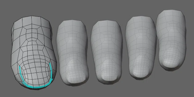 [3D Character Creation 11] How to Create Toes｜しぐにゃも