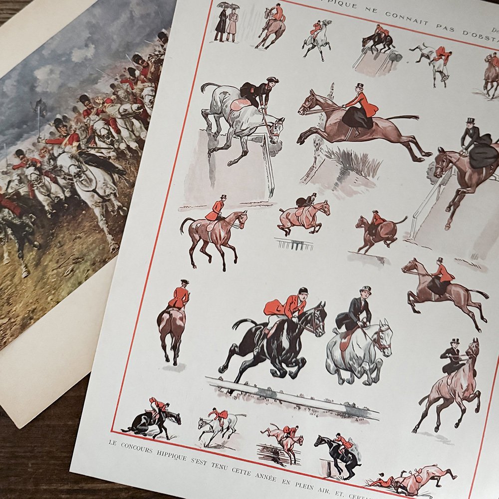 絵の中の馬（午）たち｜Maki