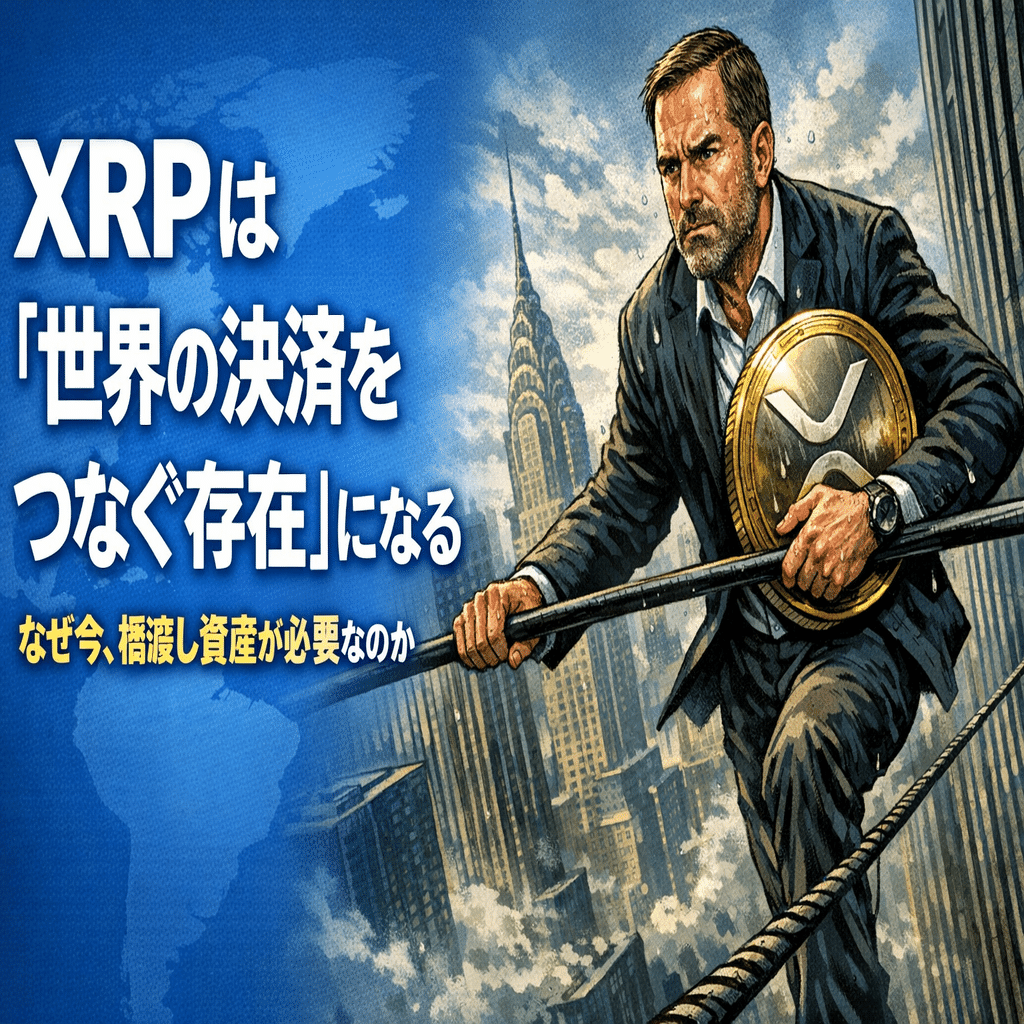 XRPは「世界の決済をつなぐ存在」になる──なぜ今、橋渡し資産が必要なのか｜光本貴一｜XRP / Ripple