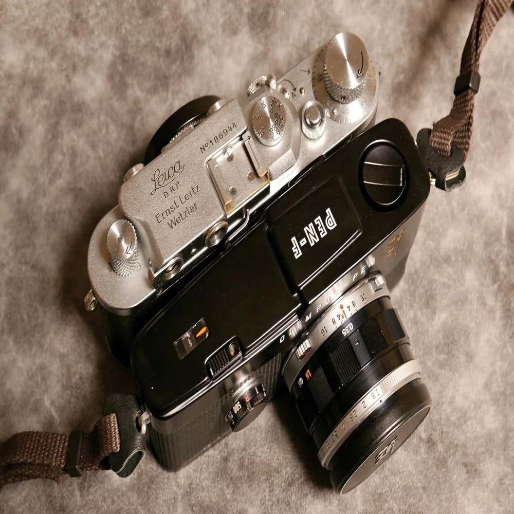 53．先にも後にもない一眼レフハーフカメラ OLYMPUS PEN F＜カメラ＞｜神成