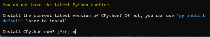 Py Install Python Manager Pythonといっしょ(12) ~Python Install Managerを使ってみる。|明日太