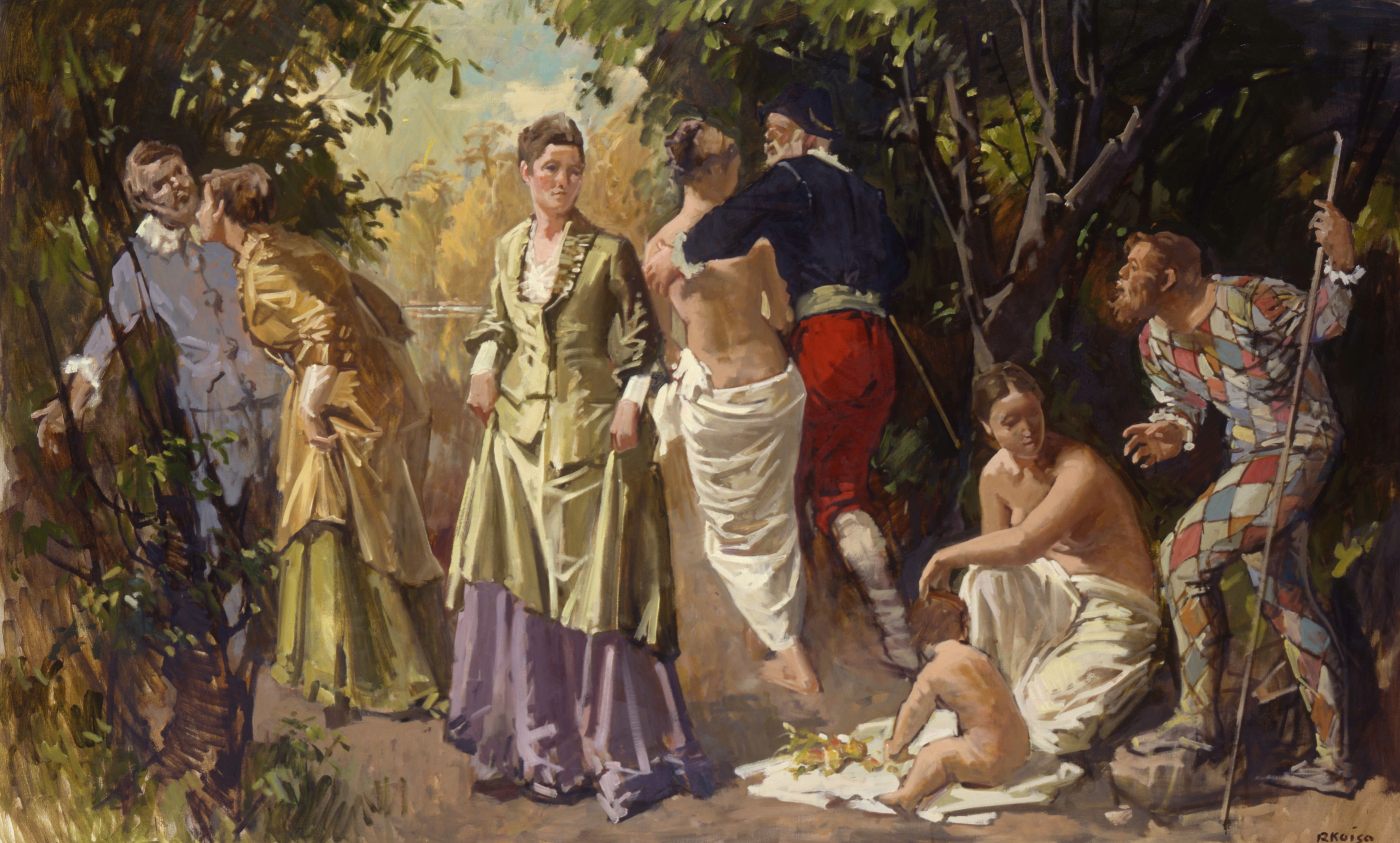 90年ぶりに帰ってきた《日本髪の娘》｜art_traveler777