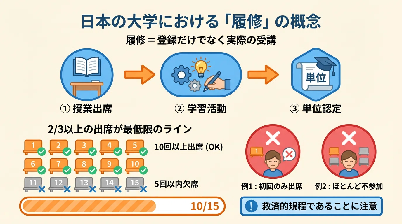 大学 出席 足り ない