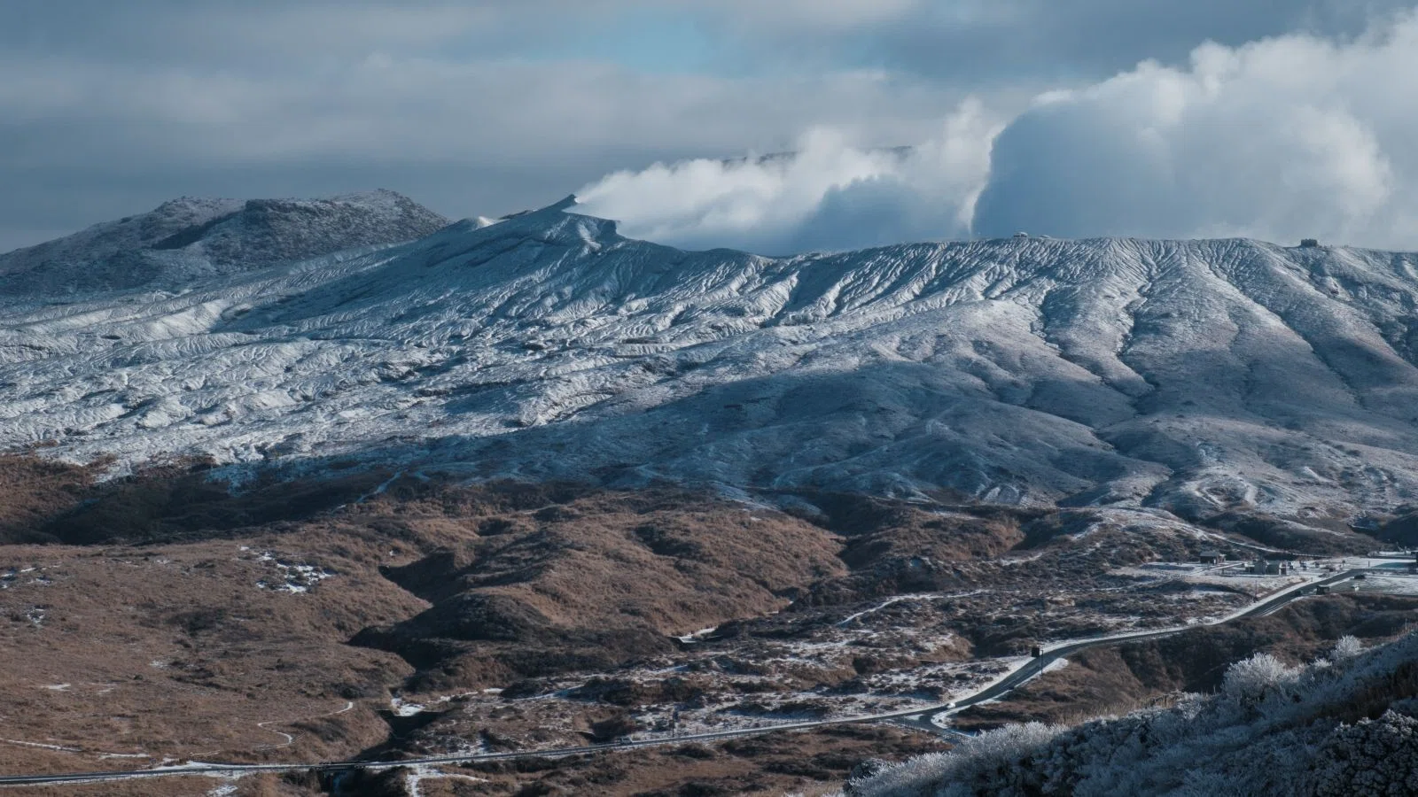 阿蘇は雪化粧｜shinya photo