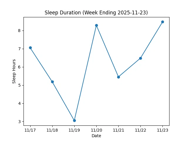 [Woven by Wings] Weekly Report for November 17 (Mon) – November 23 (Sun ...