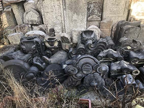 大津市松本（旧 滋賀郡松本村） は江戸時代から明治時代にかけて瓦
