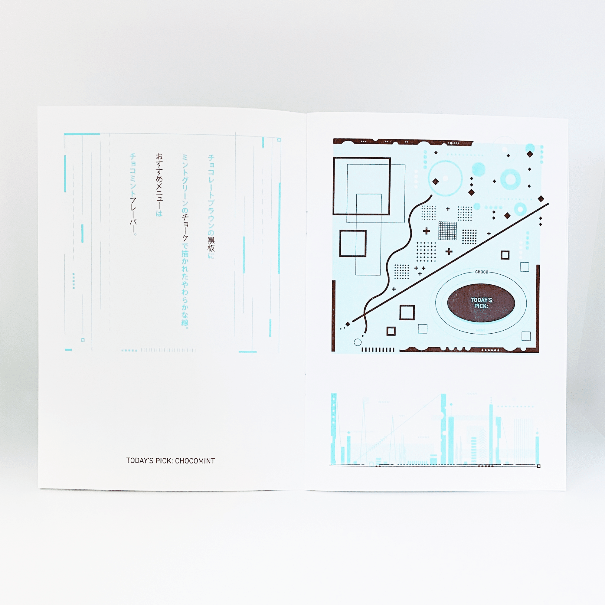 チョコミントを探しに街へ出かけよう！ZINE「CHOCOMINT HUNT」の制作