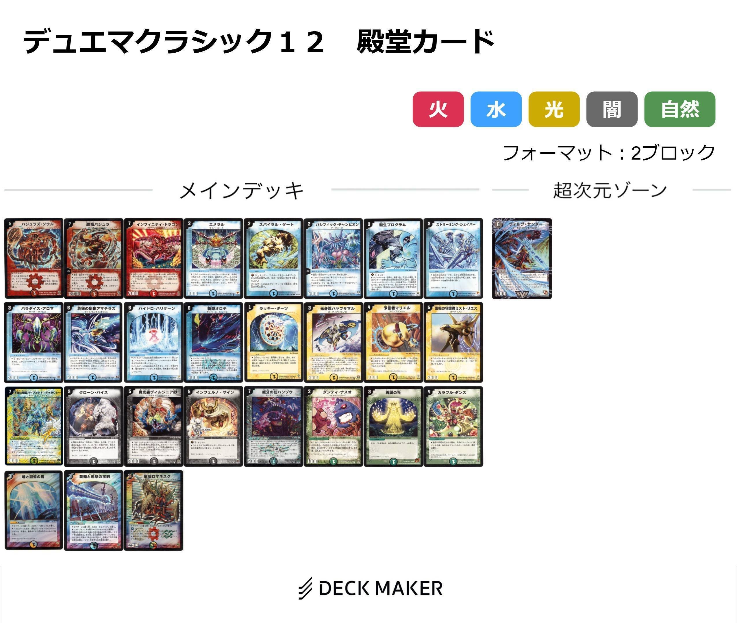 デュエマクラシック12の紹介｜みきひこ