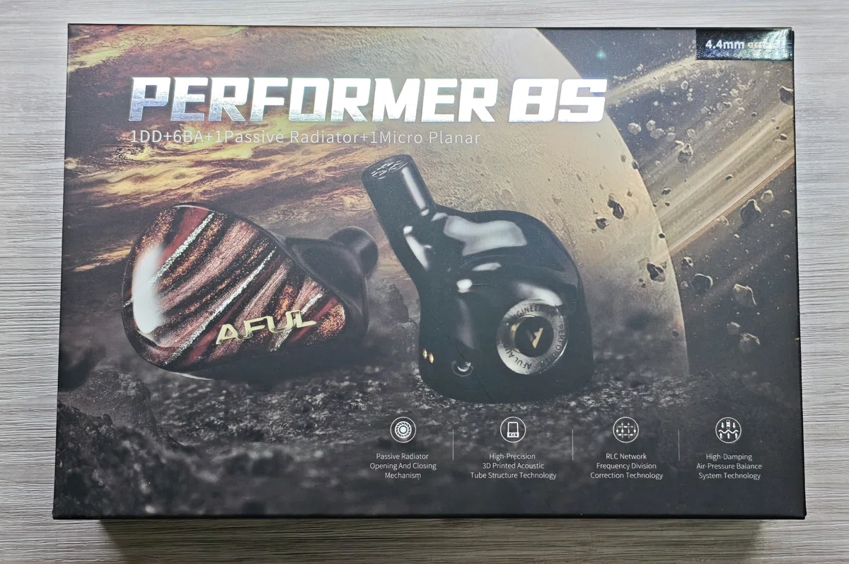 □AFUL Performer8S 紹介｜イヤホンジャックと豆?@ポタオデ