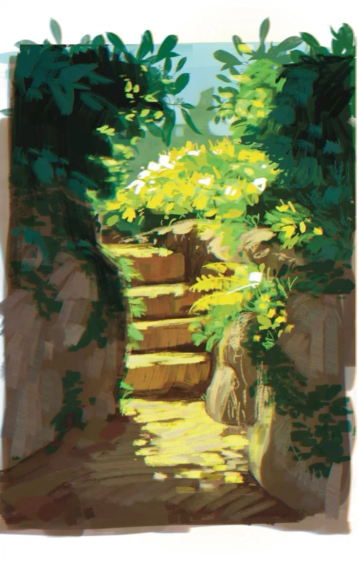 同じ写真を参考に描いても、人それぞれ違う絵になる。そしてAI絵は卑怯