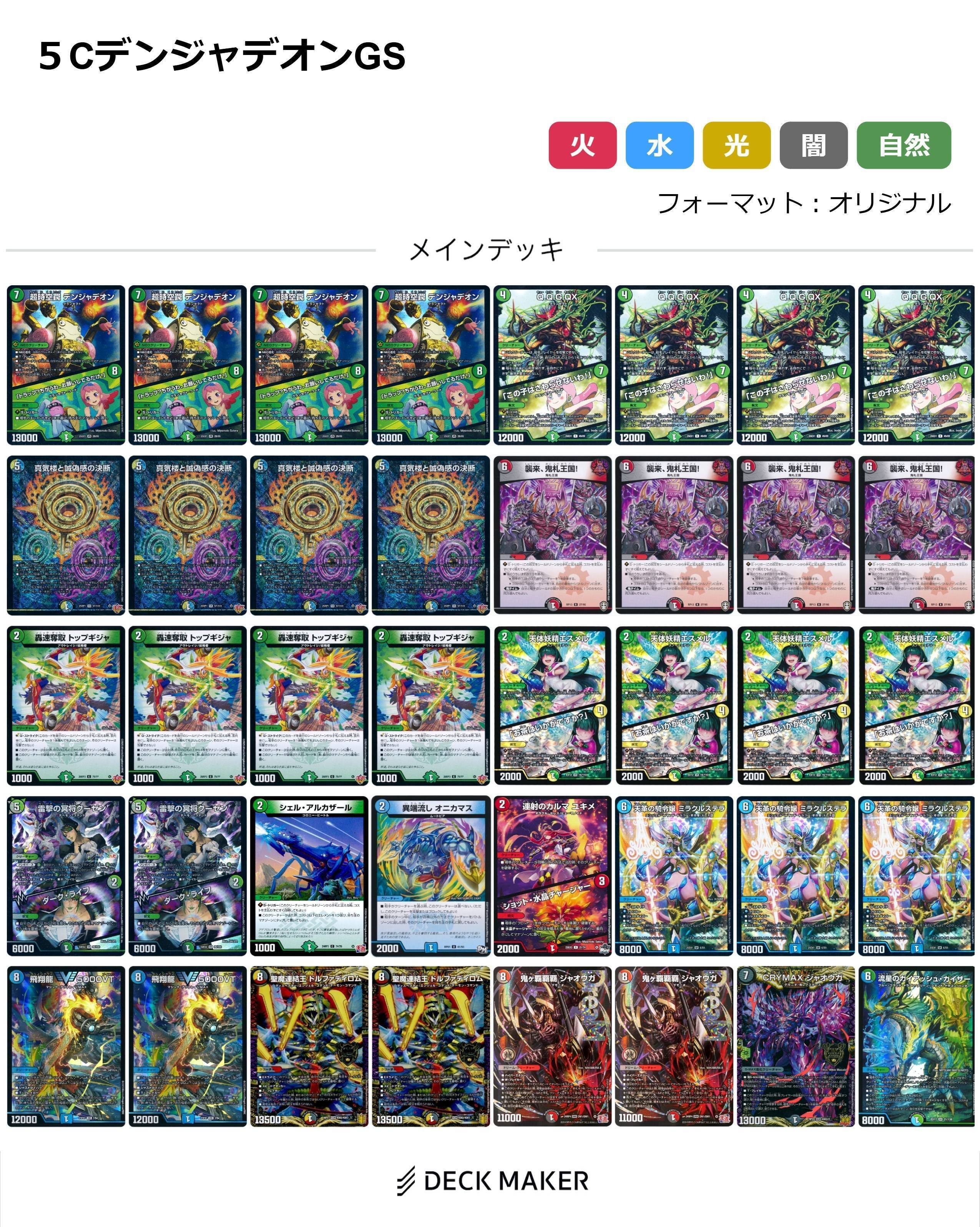 CS連続入賞】5CデンジャデオンGSのススメ｜Sobo のカードゲーム部屋