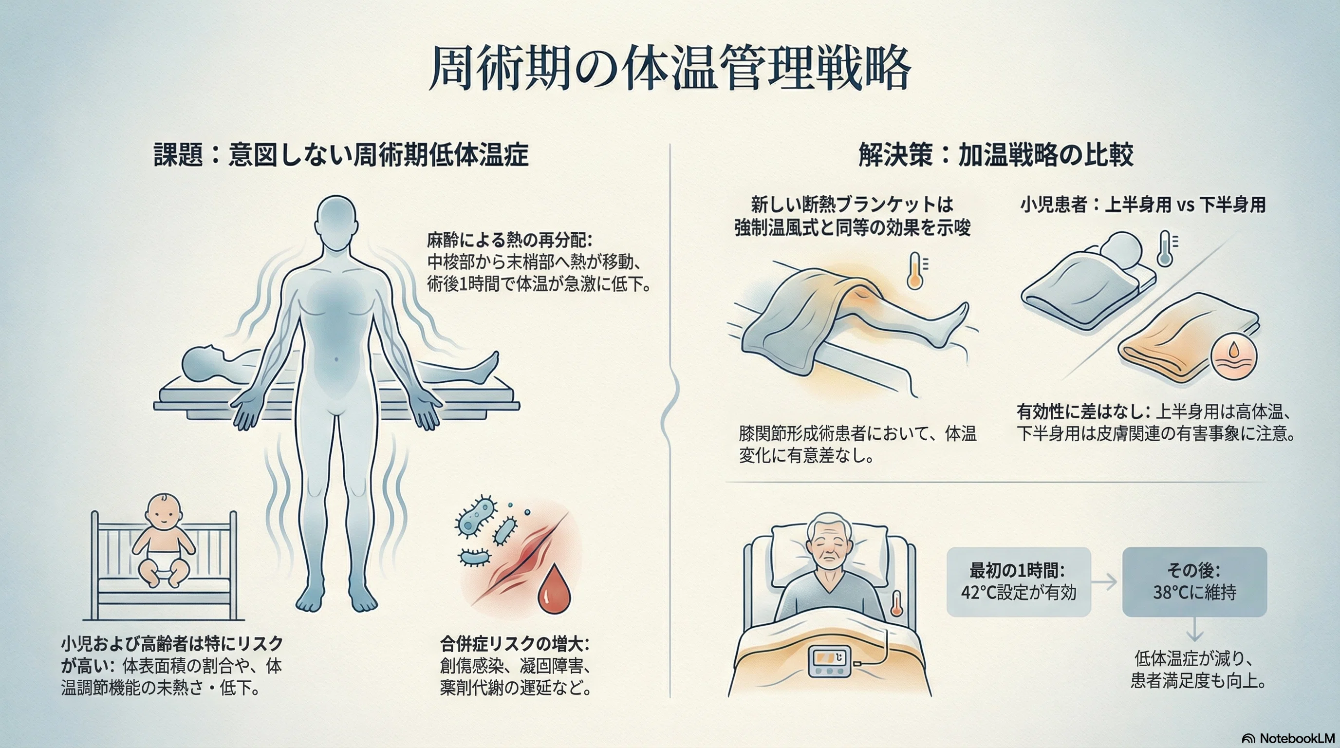 手術中に「冷えすぎない」ことが大切な理由 体温管理の最新知見｜あね