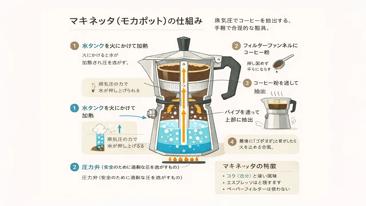 The Italian Espresso Experience: Bialetti's Moka Express｜ことりの手帖