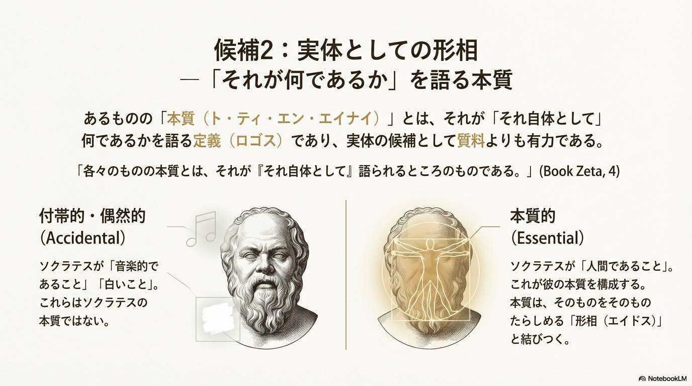 スライド版】「存在」の探求ーアリストテレス形而上学における実体