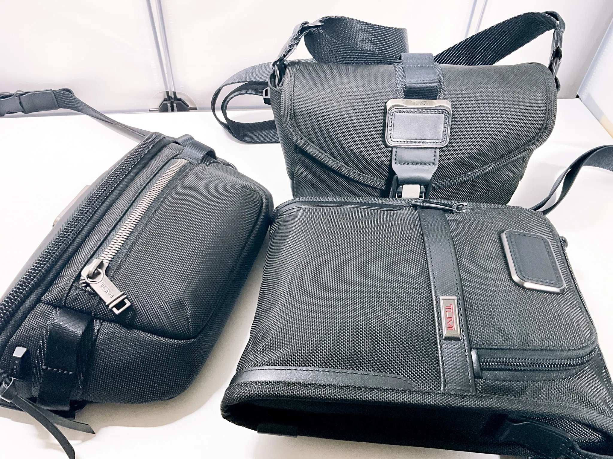 新品 TUMI＋ 4点セット 正規店購入品 ブラック バリスティックナイロン TUMI】「FXTバリスティックナイロン」と「リサイクルバリスティック
