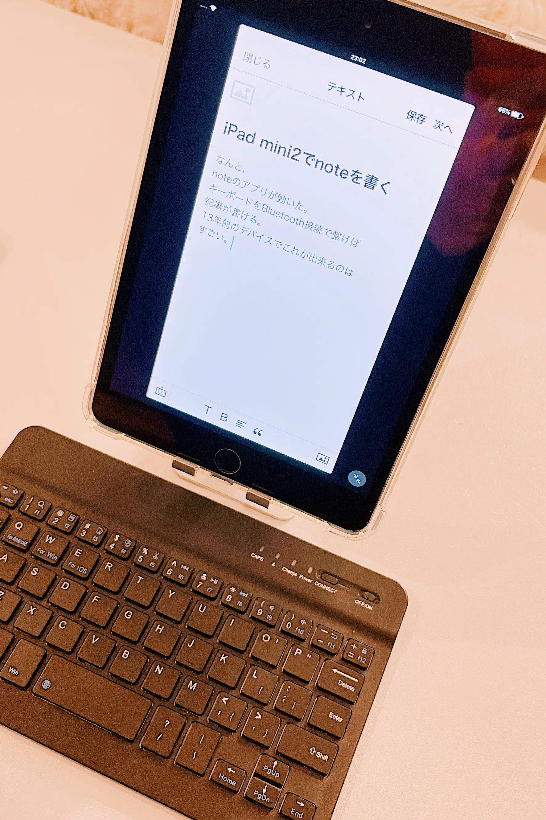 iPad mini2で遊んでみた｜Dapinkoの庭 〜ガジェット談話〜
