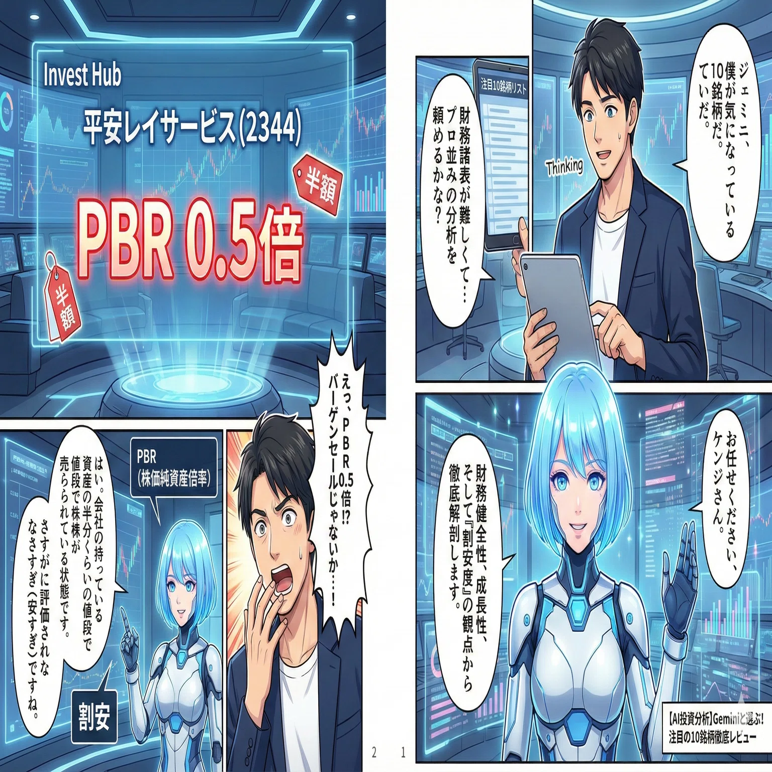 生成AI（Gemini CLI）を専属アナリストにする。中小型割安株