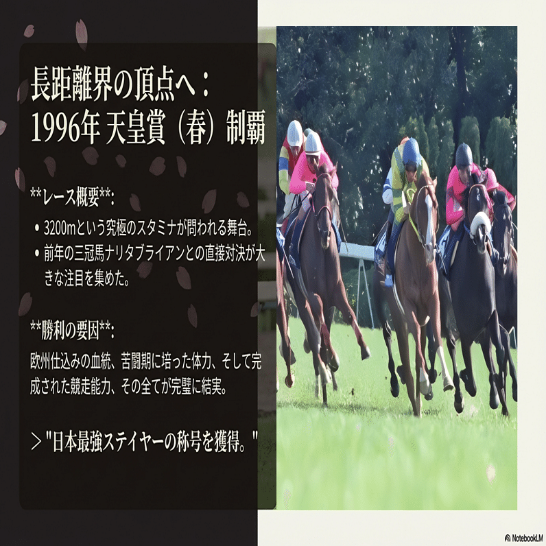 サクラローレル －遅咲きの名馬、有馬を制す－｜ハサミおじさん