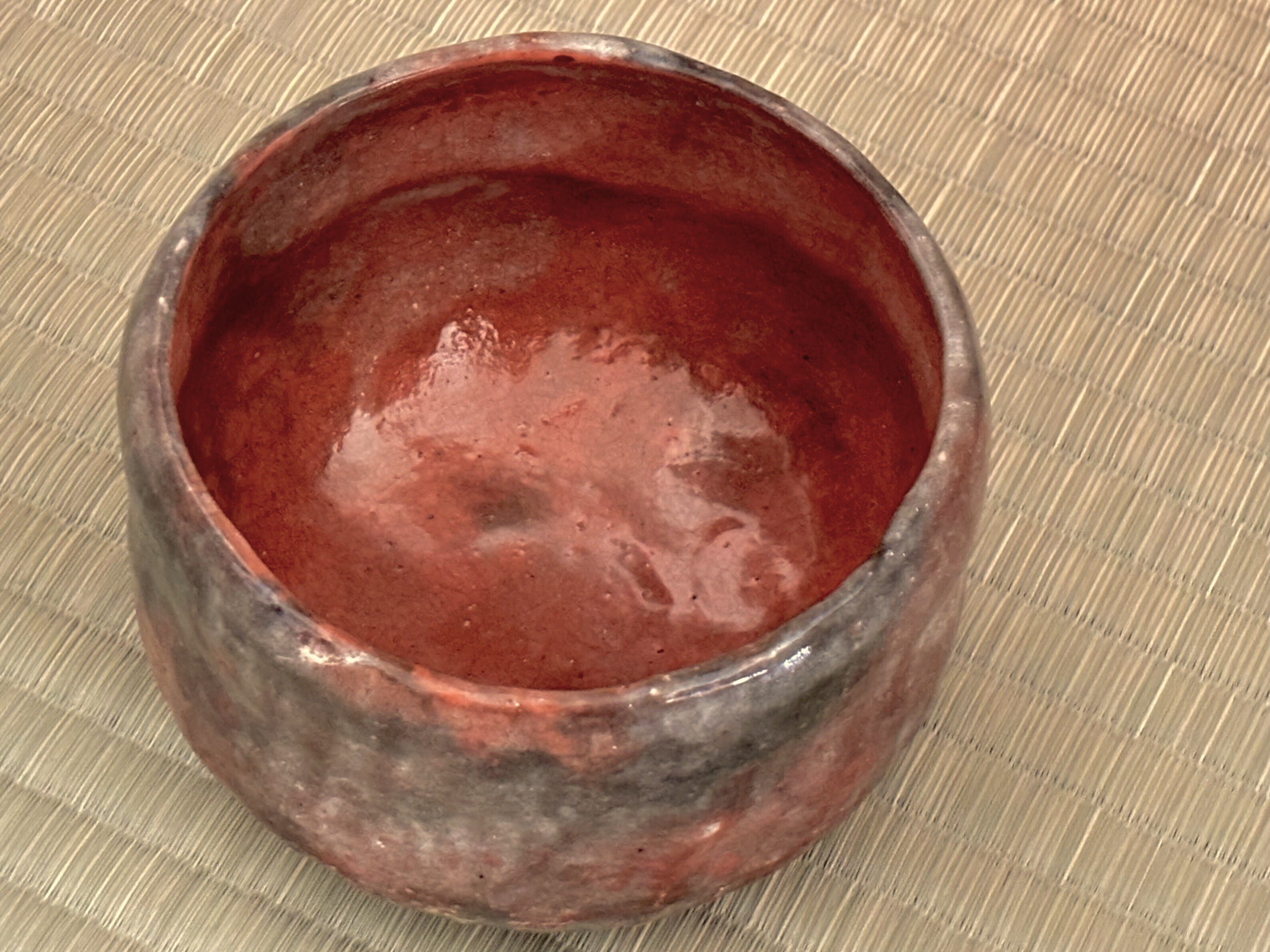 無学蒐集記」〈閑話〉福地幽哉造 自楽焼 赤楽茶碗 久米良作識｜BUNBOU WEB