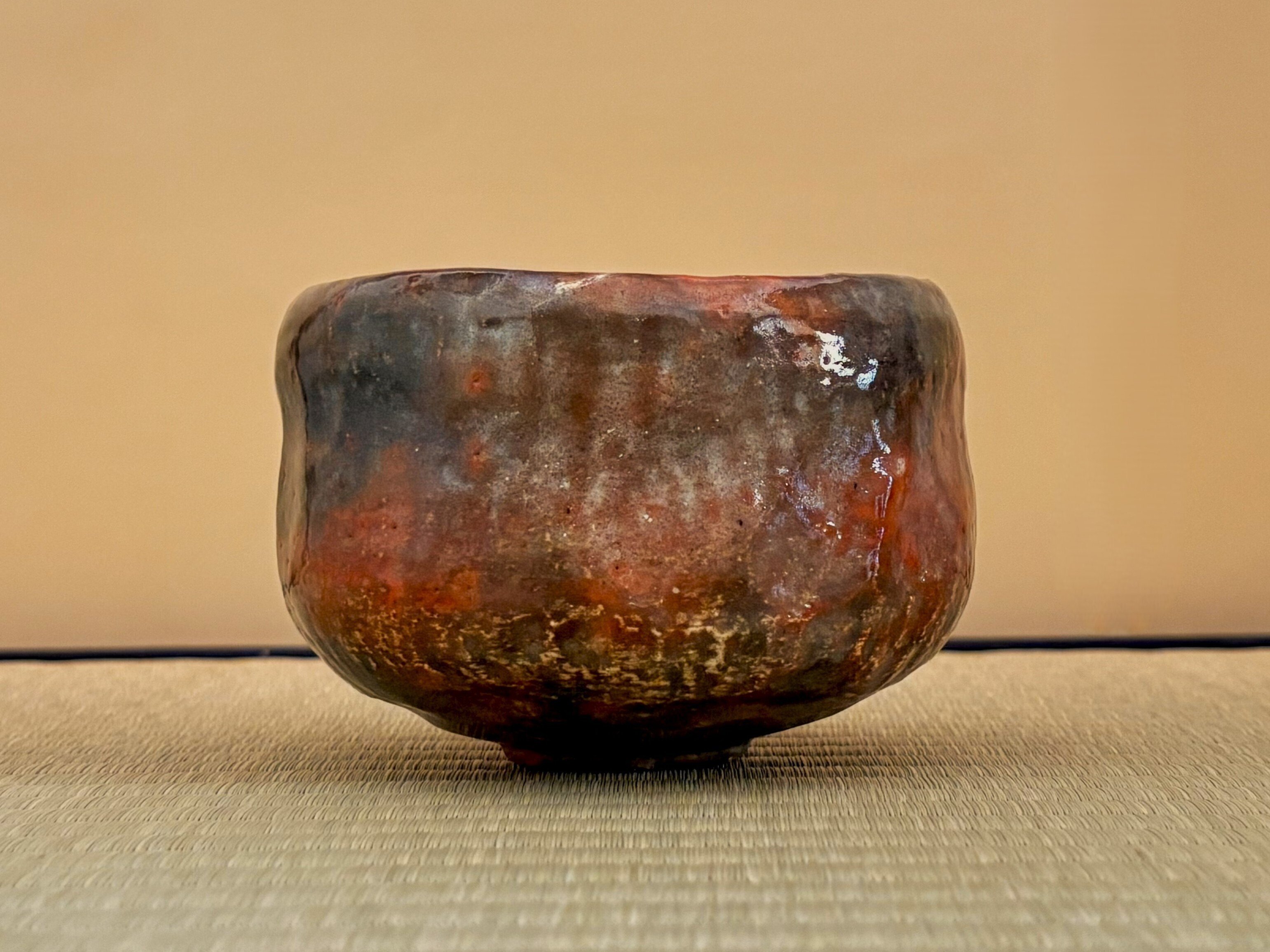 無学蒐集記」〈閑話〉福地幽哉造 自楽焼 赤楽茶碗 久米良作識｜BUNBOU WEB