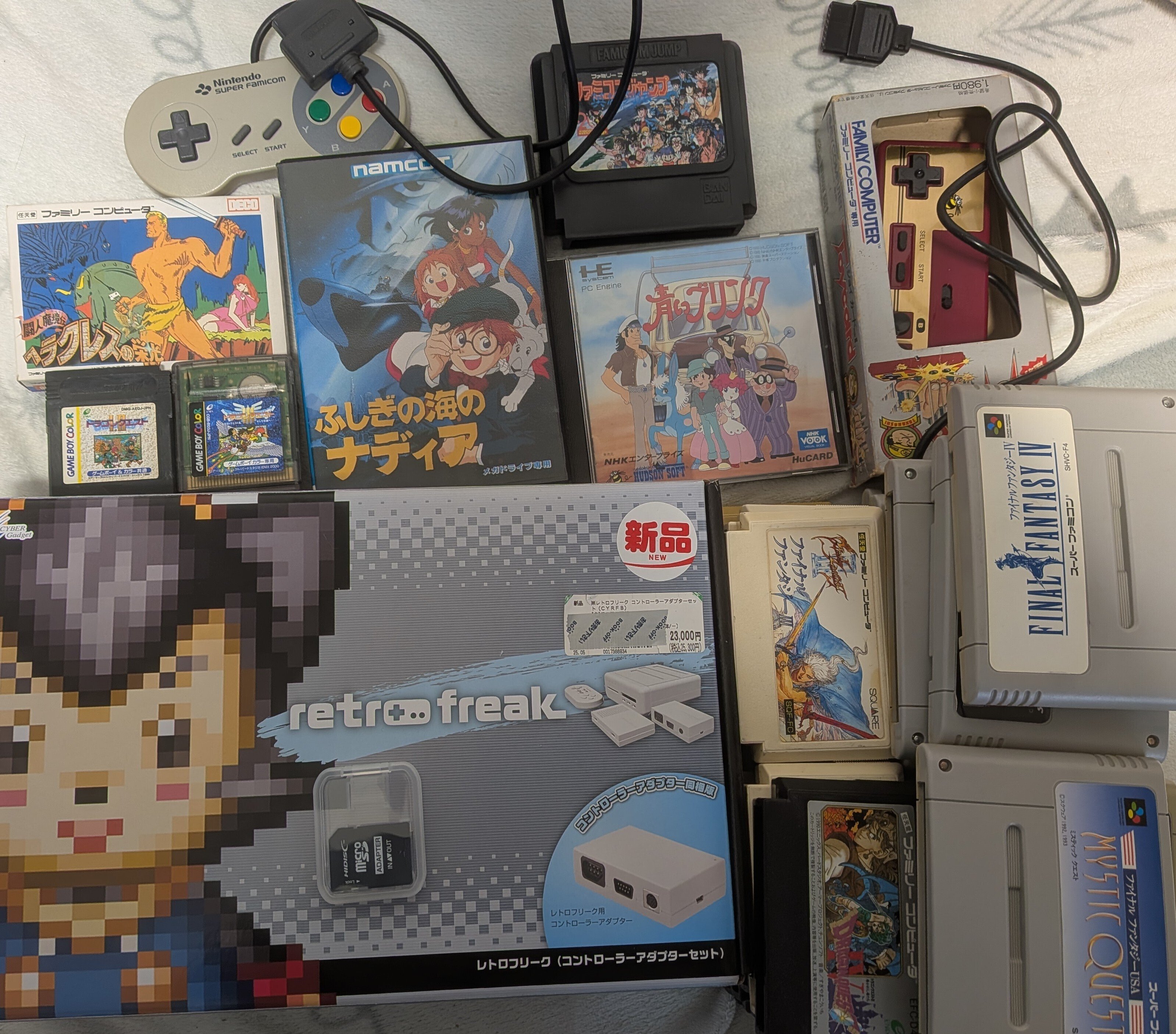 2026年、レトロゲームと一緒にスタート。 ブリンクとナディアが連れ