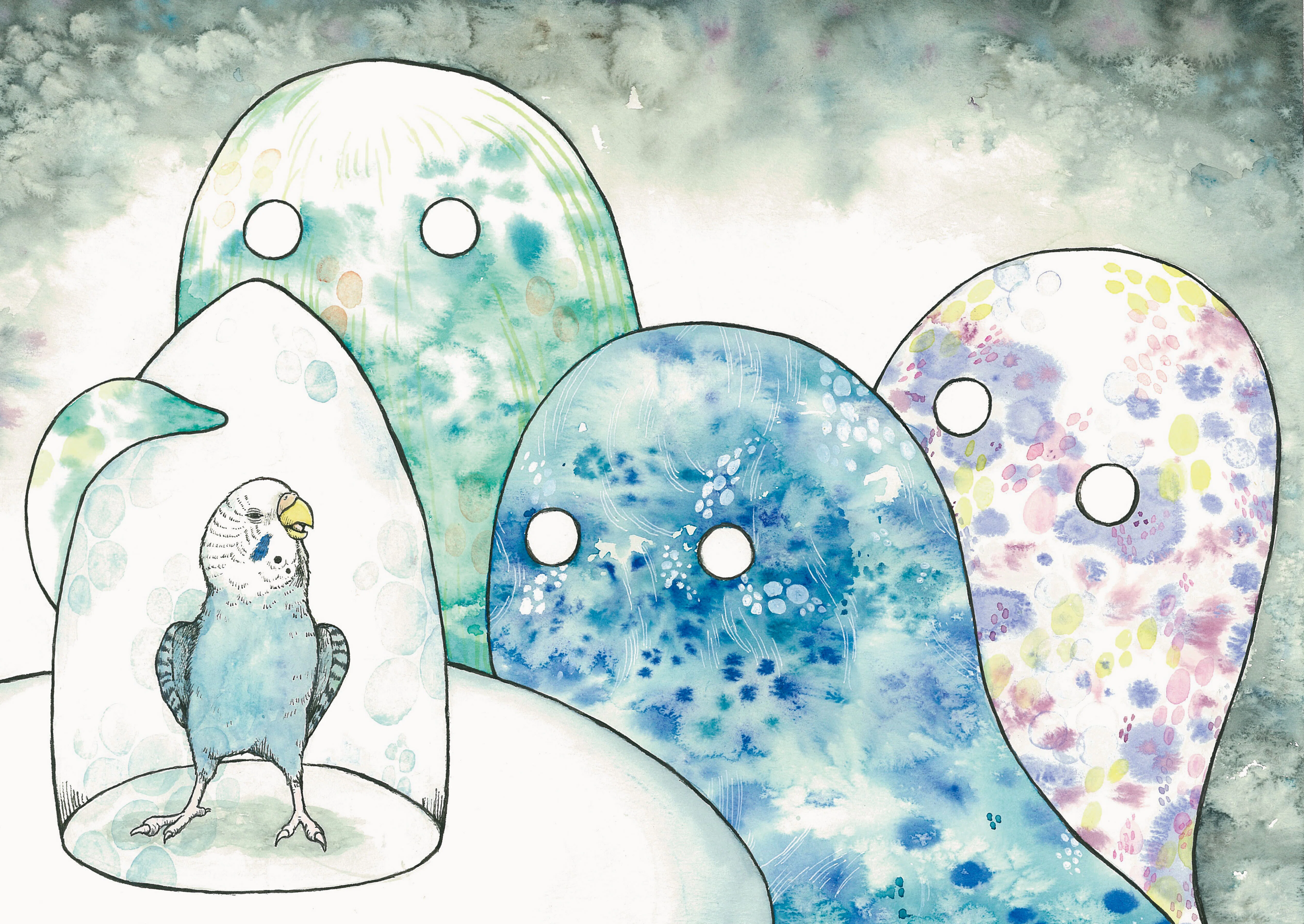絵本】暴れんぼバードの小鳥神｜鳥と獣