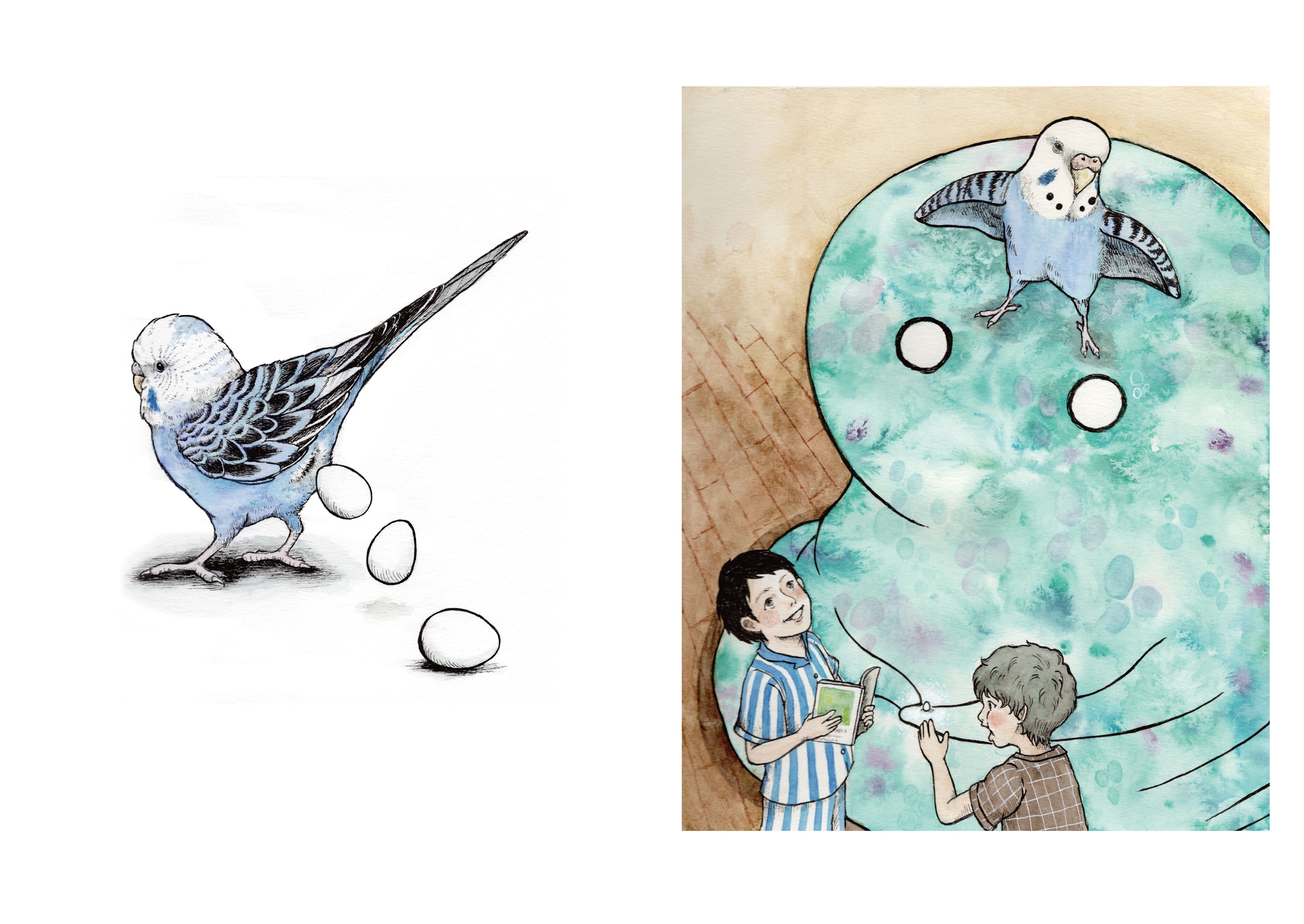 絵本】暴れんぼバードの小鳥神｜鳥と獣
