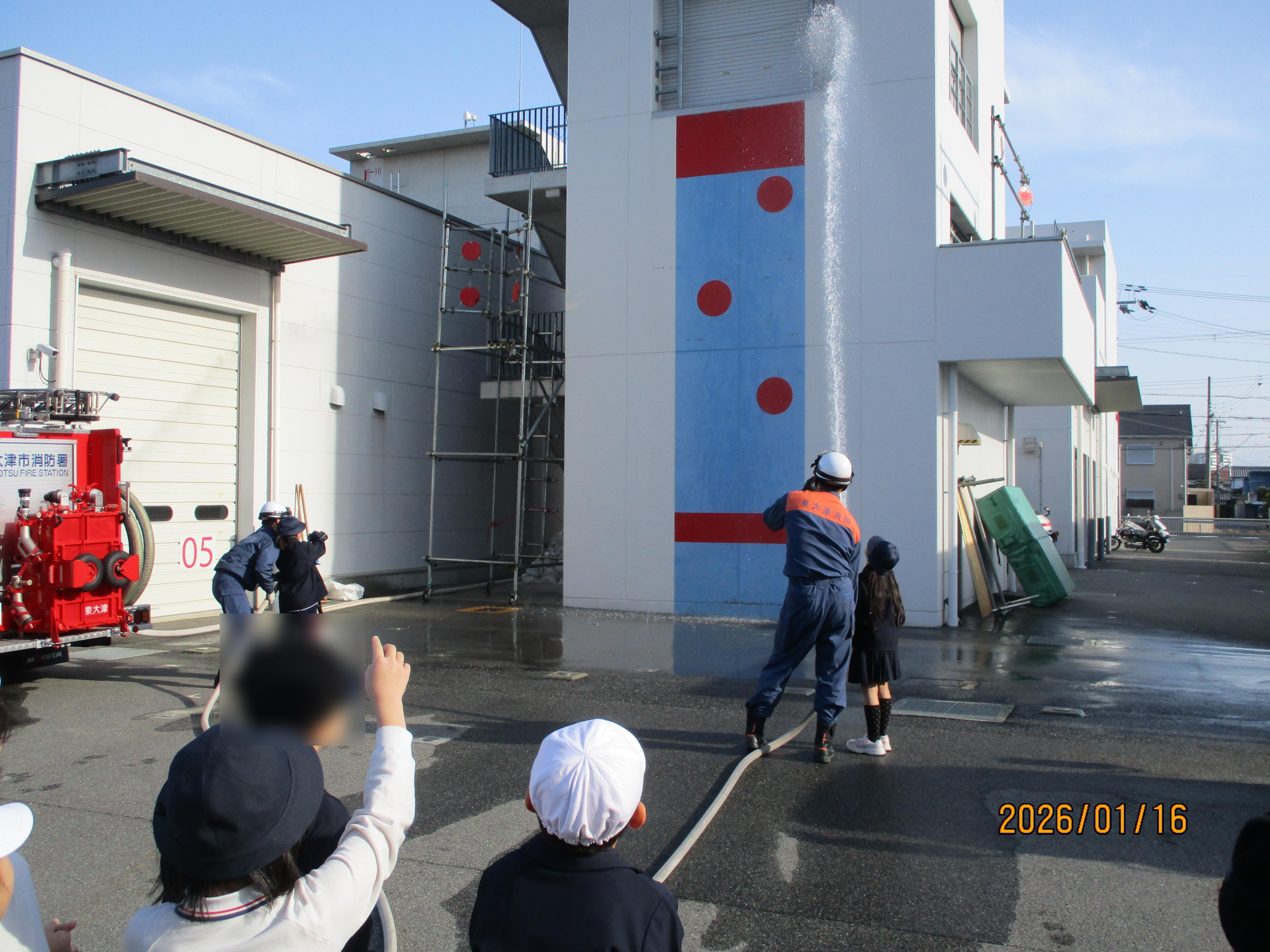 3年生：消防署見学｜浜小学校