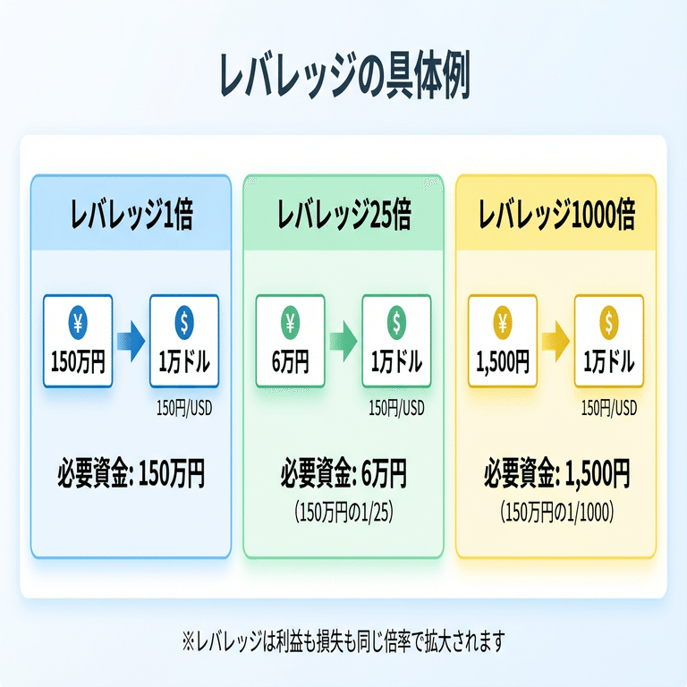 FXのレバレッジとは？｜国内・海外の違いと取引環境の選び方｜RYOEX公式