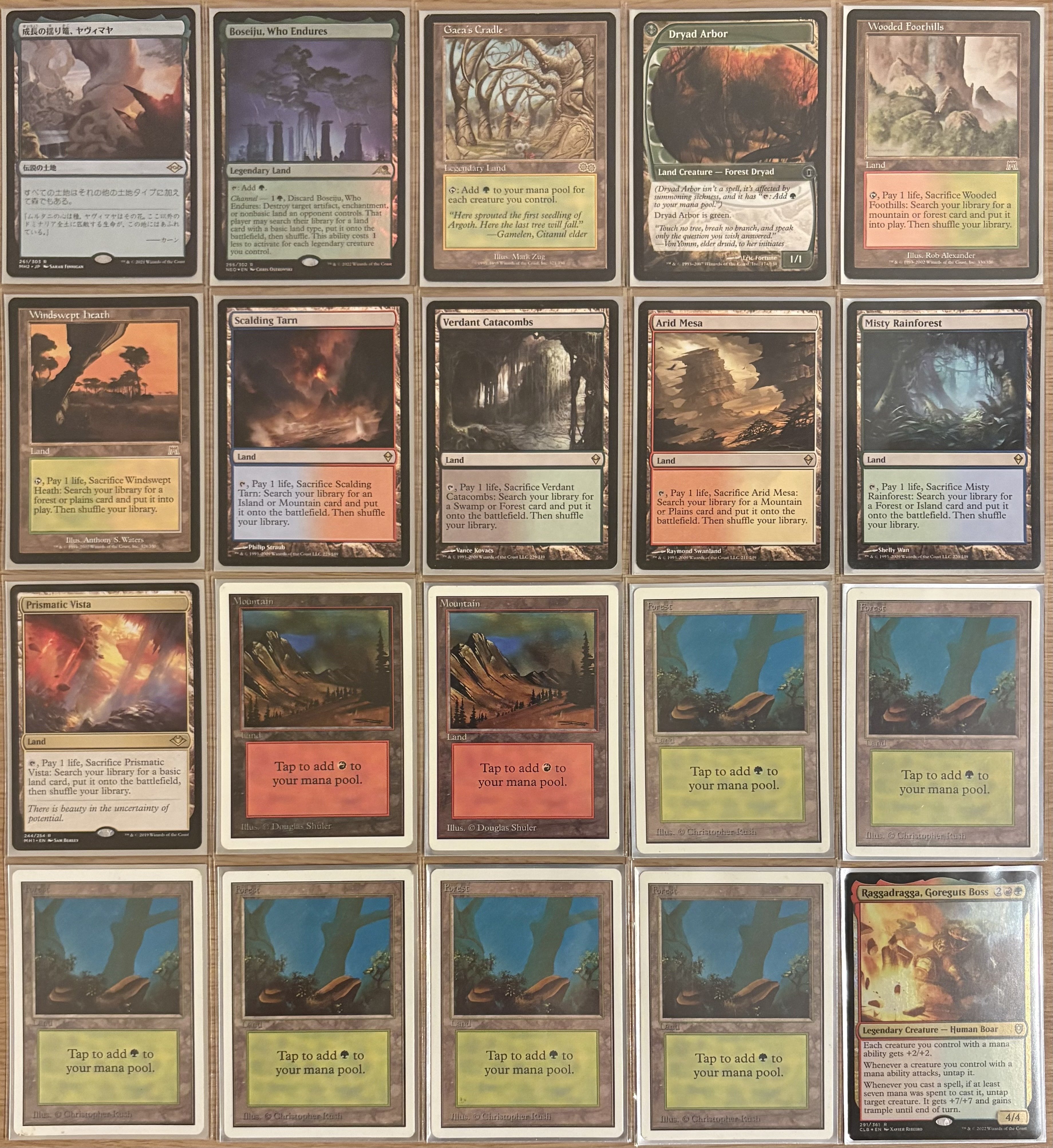 EDHデッキ備忘録#3《ゴアガッツ団の親分、ラッガドラッガ/Raggadragga