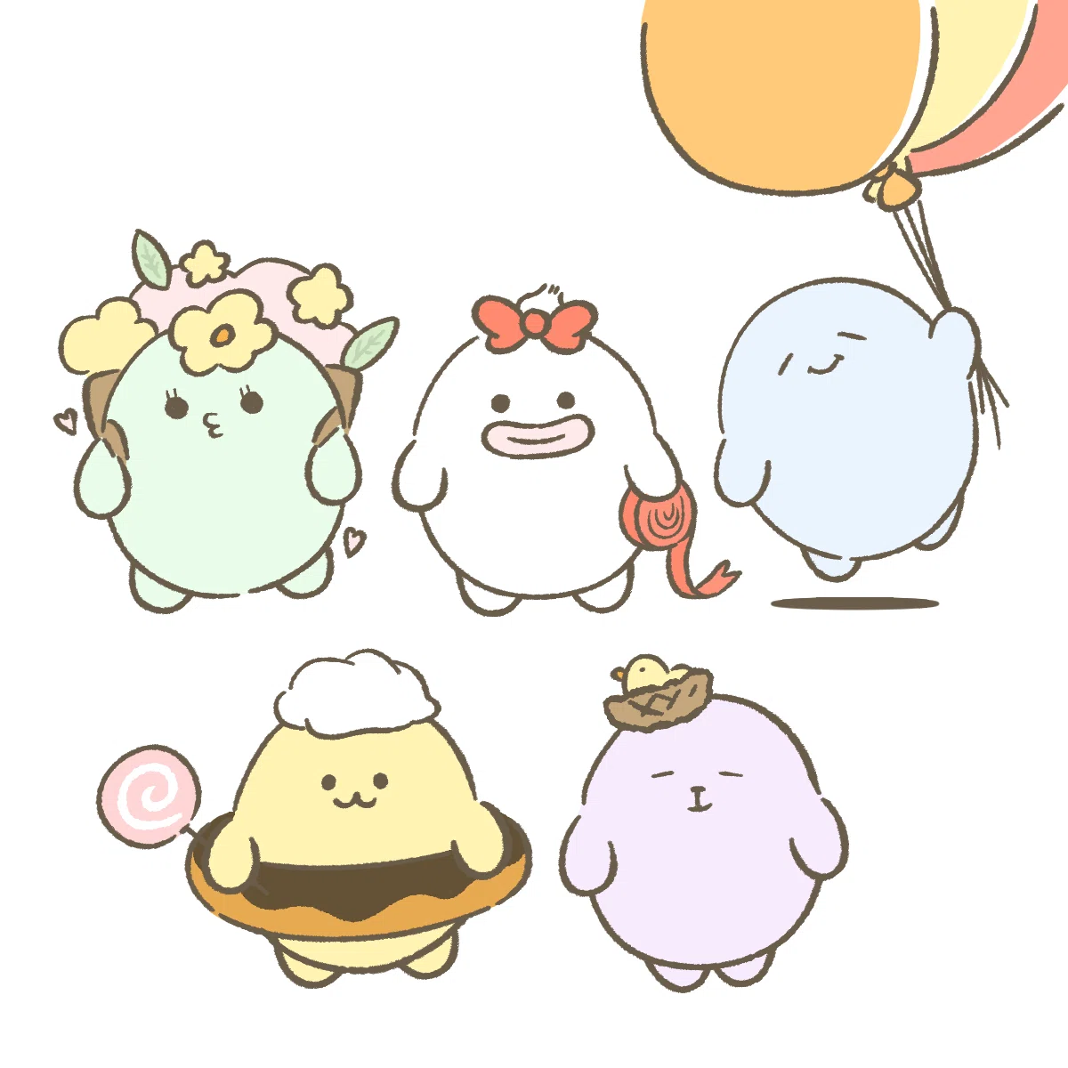 ぽてっとした見た目の『ぽてちょ』｜しまぴ