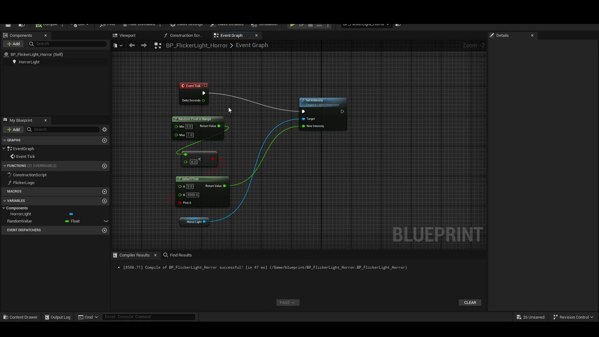 【UE5】初心者でもできた!「Ultimate Blueprint Generator」でノードが繋がらない時の解決策|お味噌汁