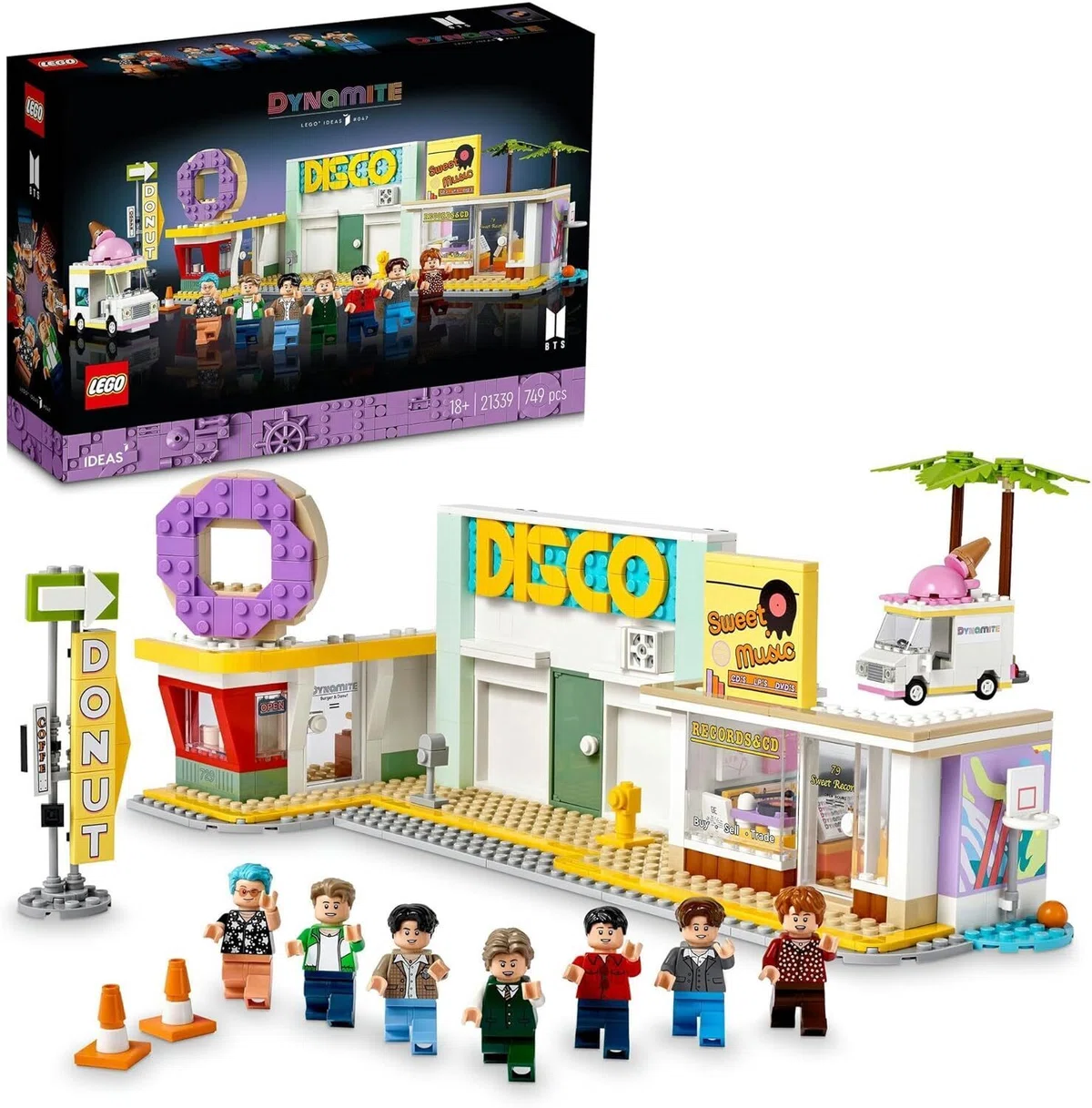 レゴ(LEGO) アイデア BTS Dynamite おもちゃ 商品写真画像