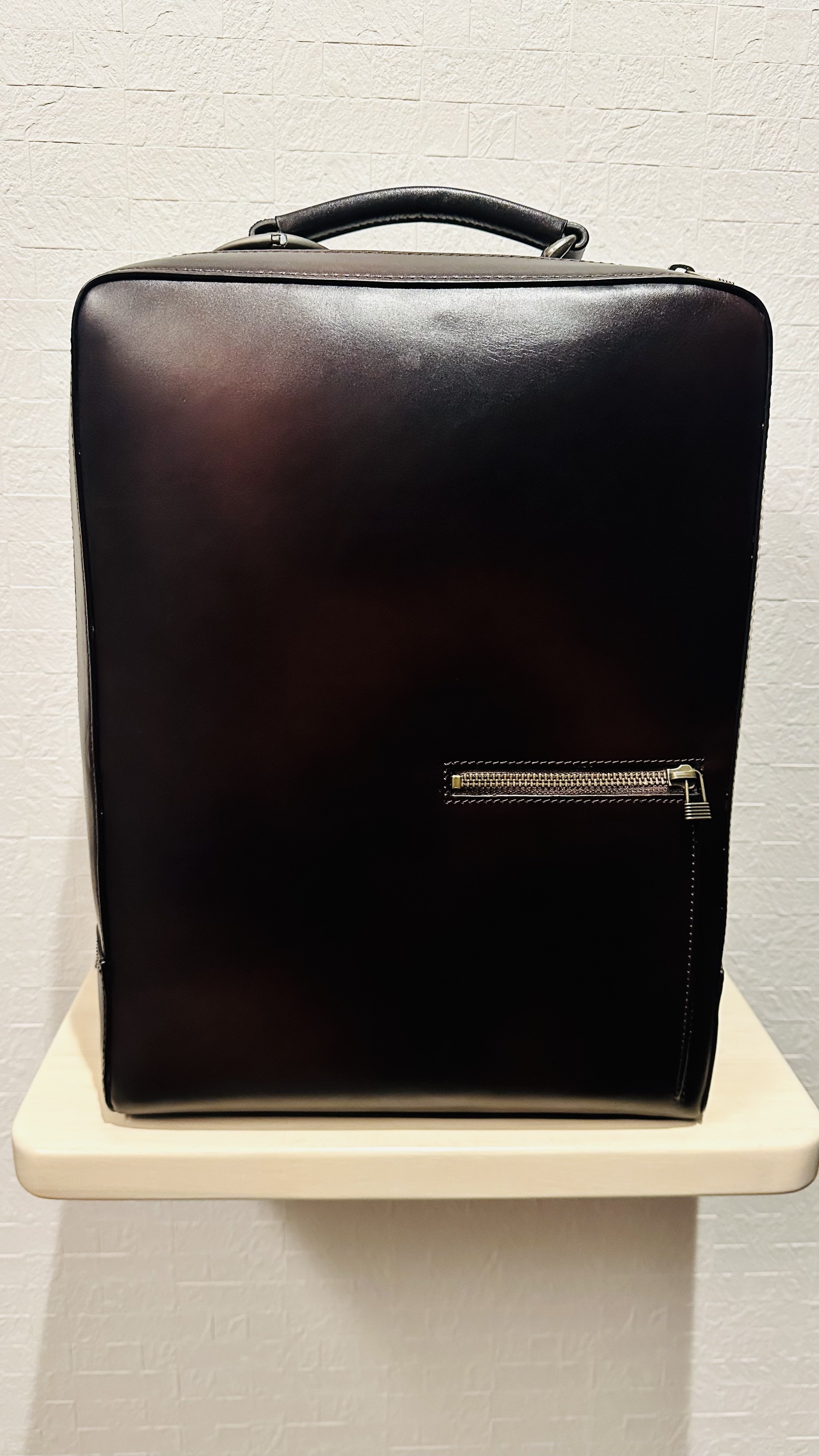 1年使用レビュー】マザーハウス「アンティークスクエアバックパック