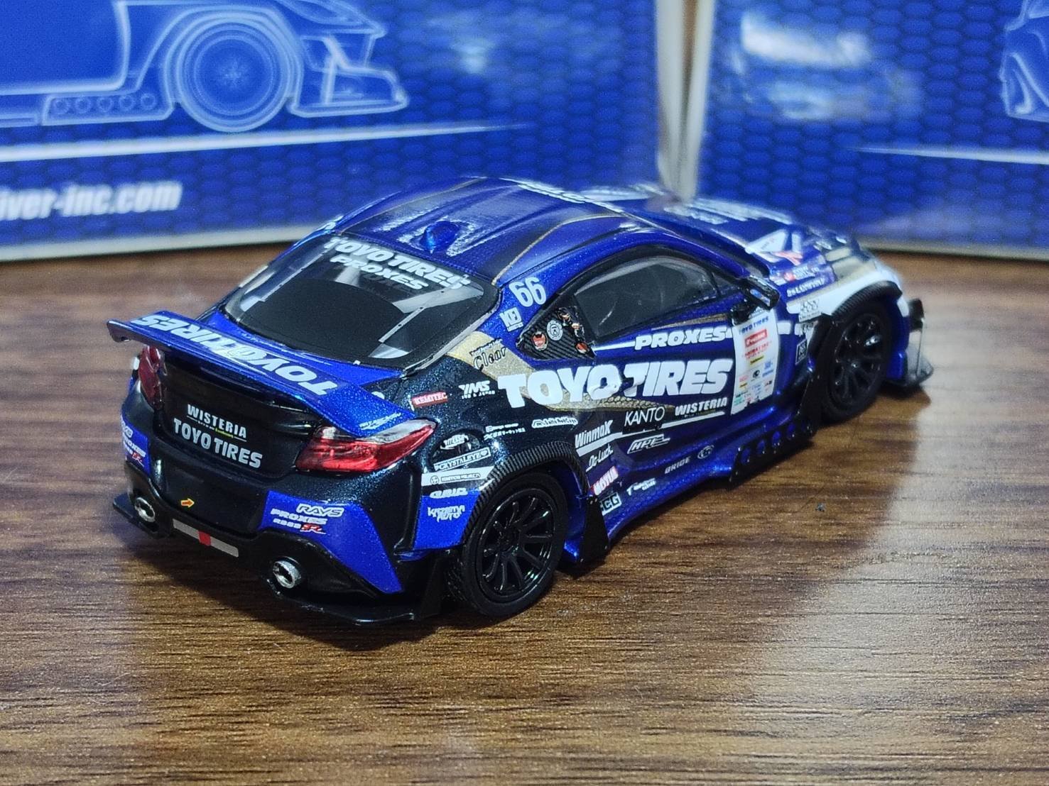 GULLIVER64 1/64 GR86 Team TOYOTIRES DRIFT D1GP 2025 #66｜岡田衛