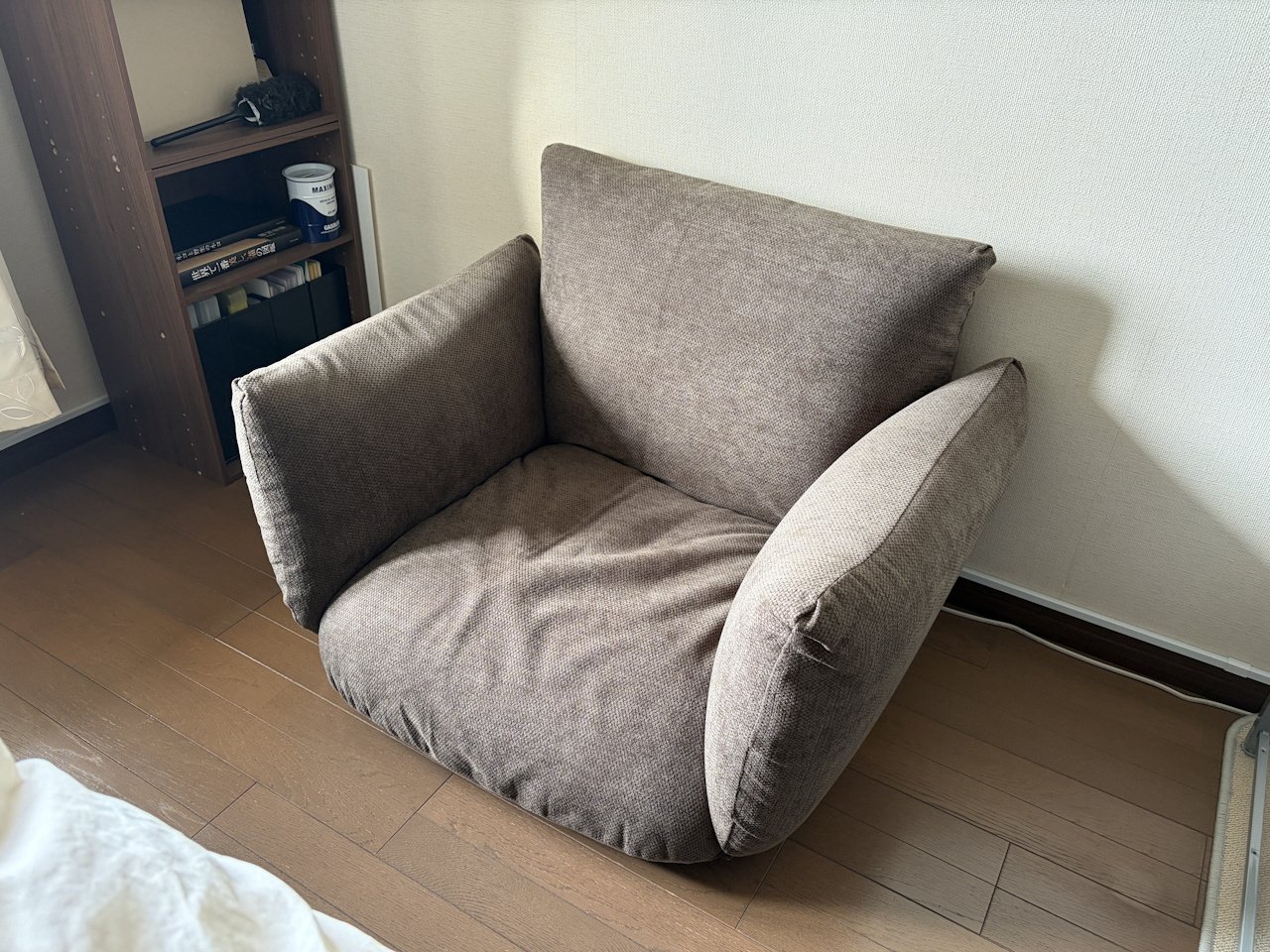 【値下げ】無印良品 リクライニングフロアソファ 座椅子 即購入OK 無印良品 リクライニング フロアソファ｜おひとりさまのくつろぎ空間