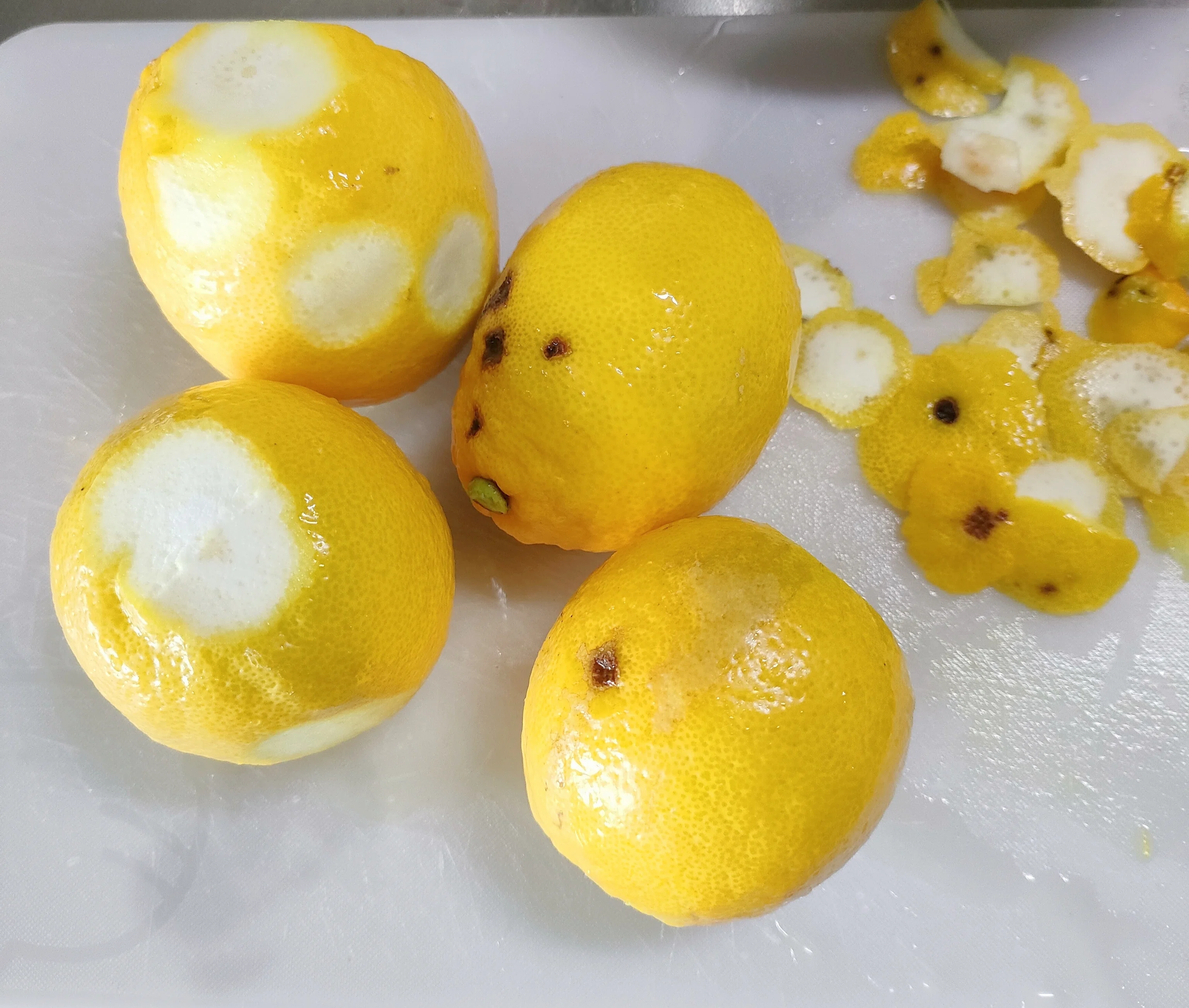 Recipe Essay] Pesticide-free domestic lemons! I want to gratefully