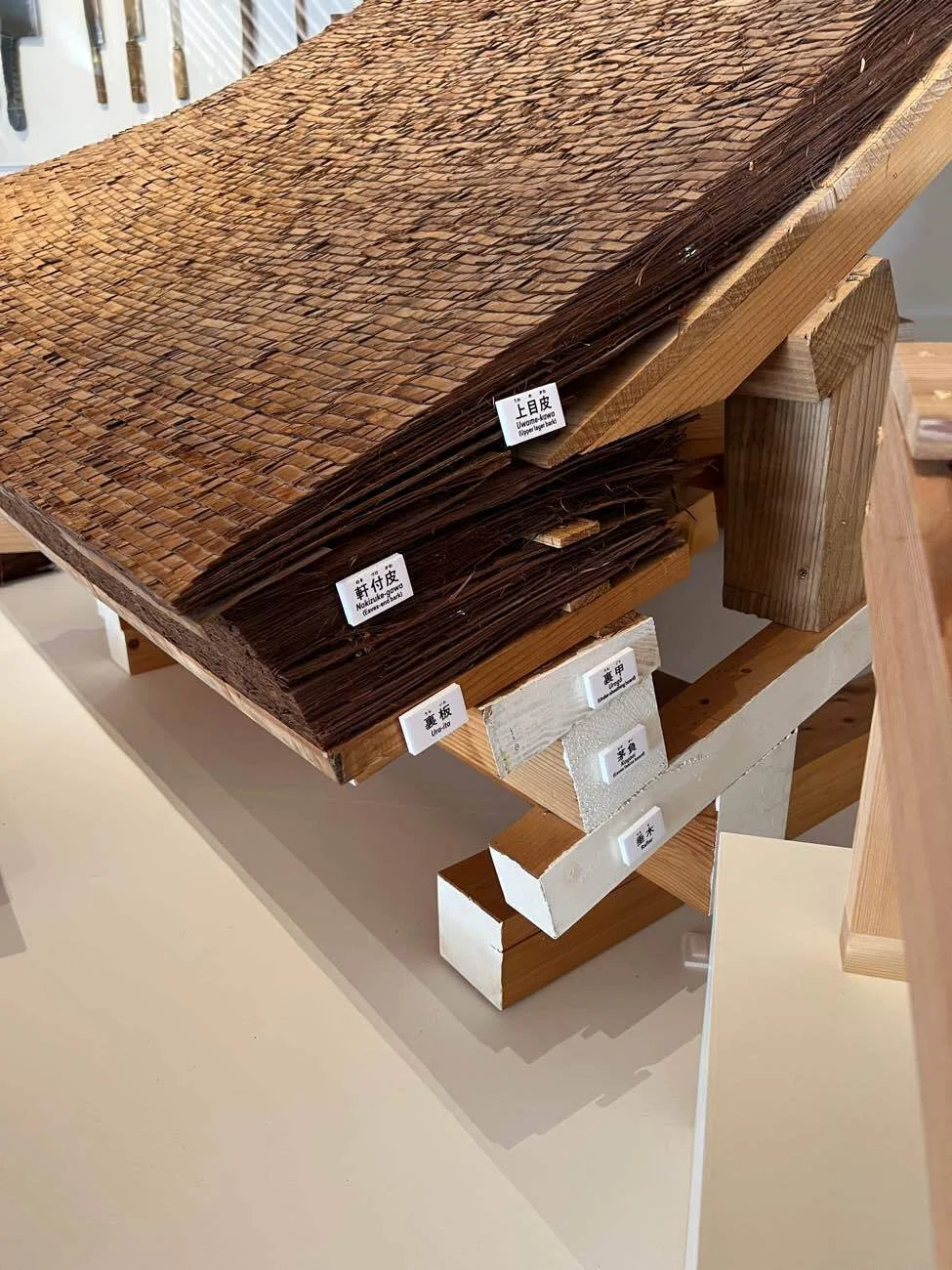 木製の伝統的日本建築装飾品 日本建築の伝統を保存する博物館 神戸の竹中大工道具館と伝統工法の