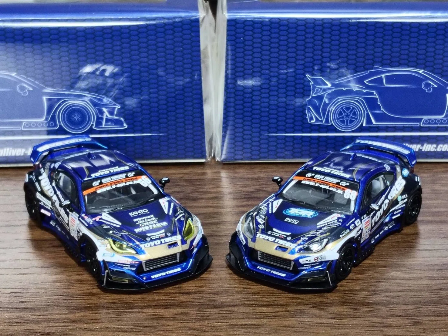 GULLIVER64 1/64 GR86 Team TOYOTIRES DRIFT D1GP 2025 #66｜岡田衛